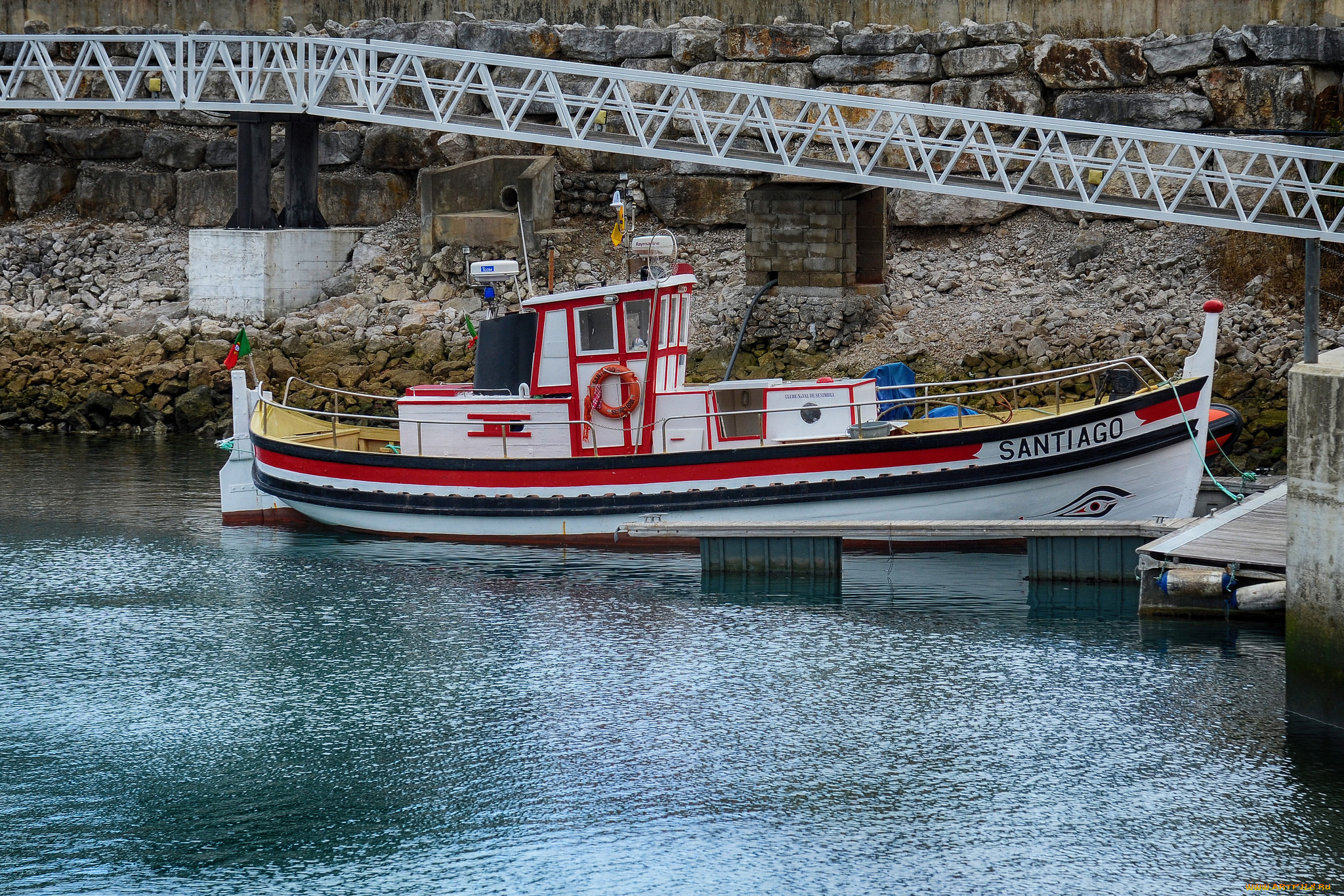 корабли, баркасы, , , буксиры, рыболов, баркас, пристань