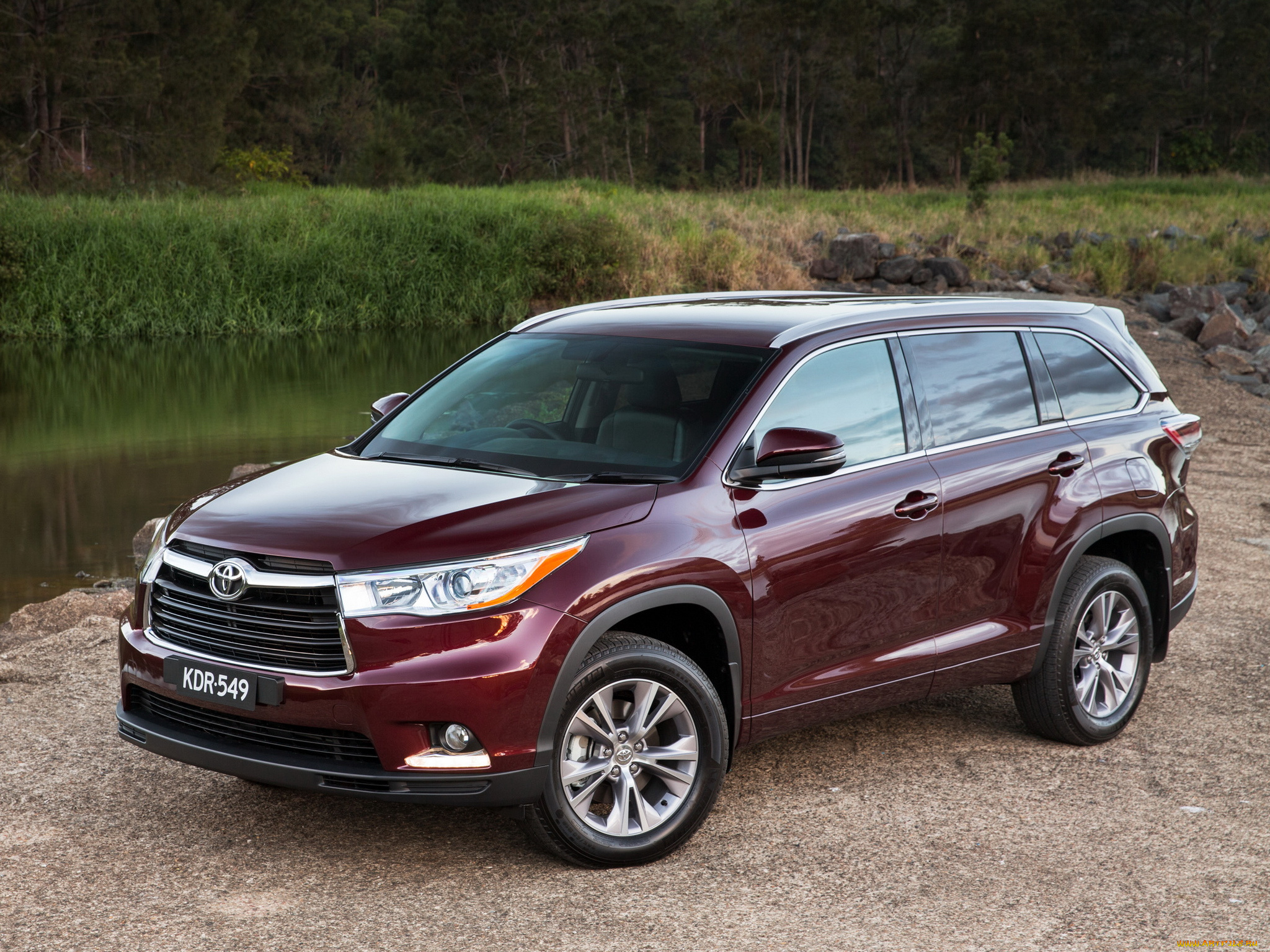 автомобили, toyota, 2014, kluger