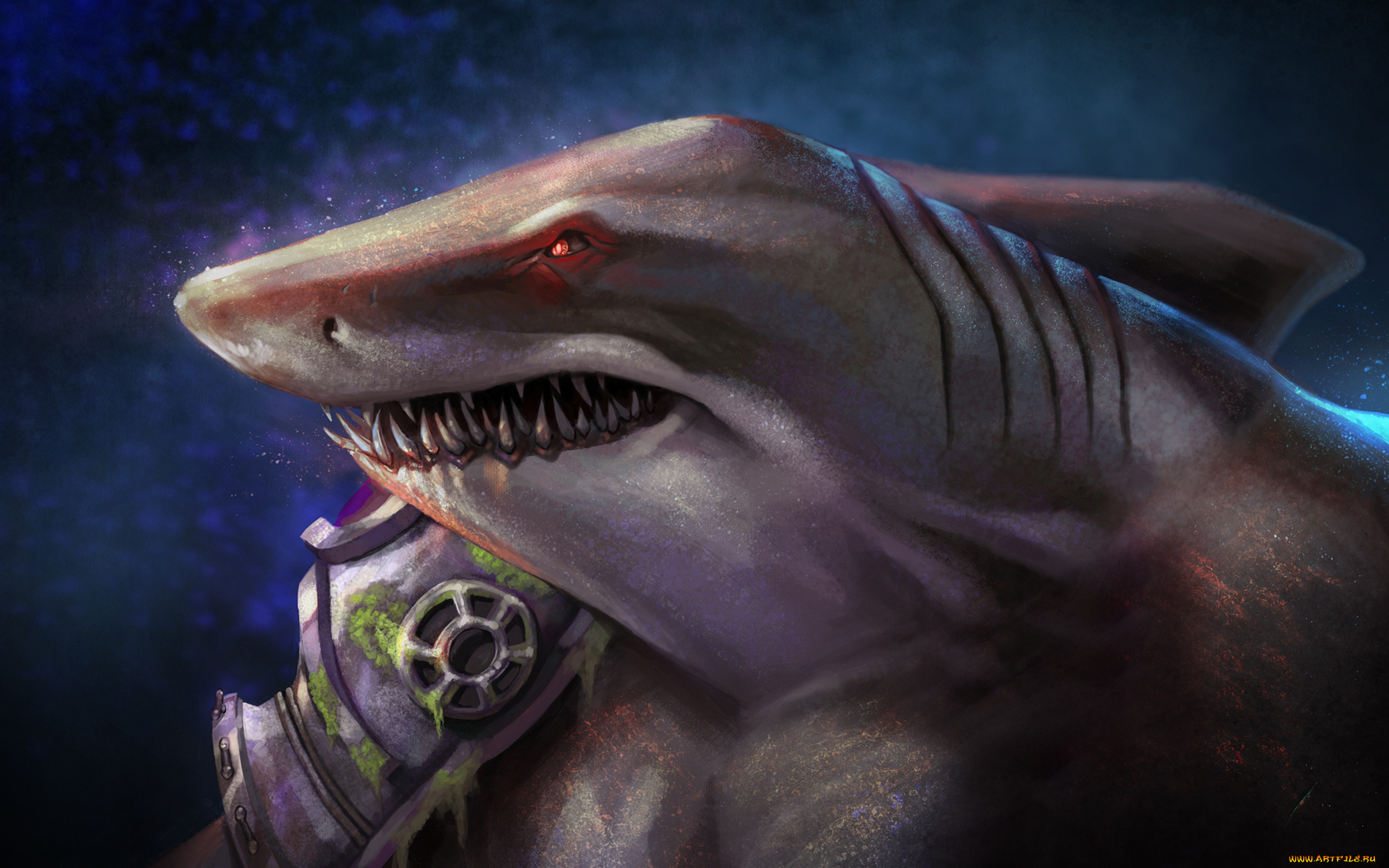 акула, фэнтези, существа, существо, shark