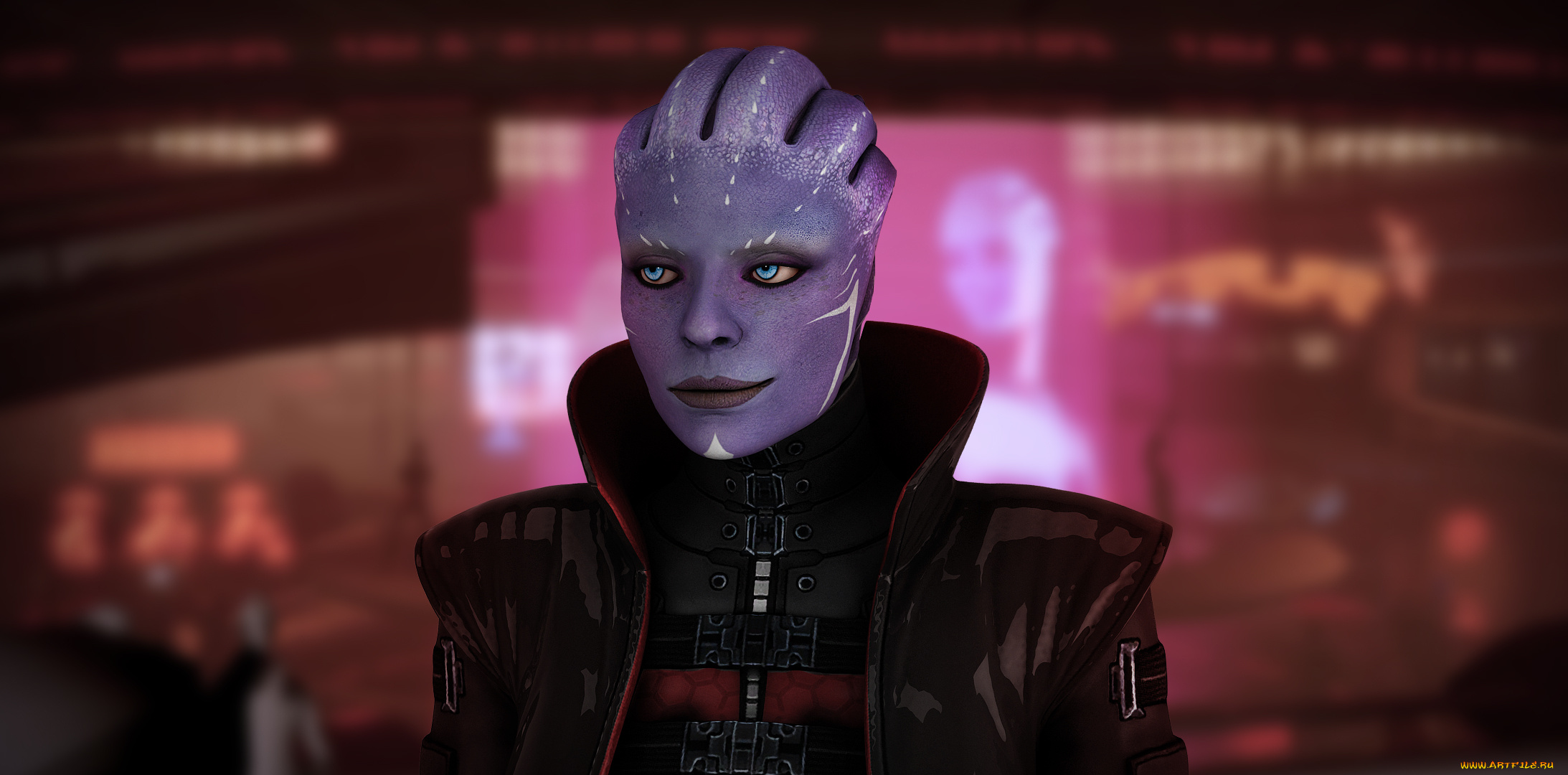 mass, effect, видео, игры, mass, effect, девушка