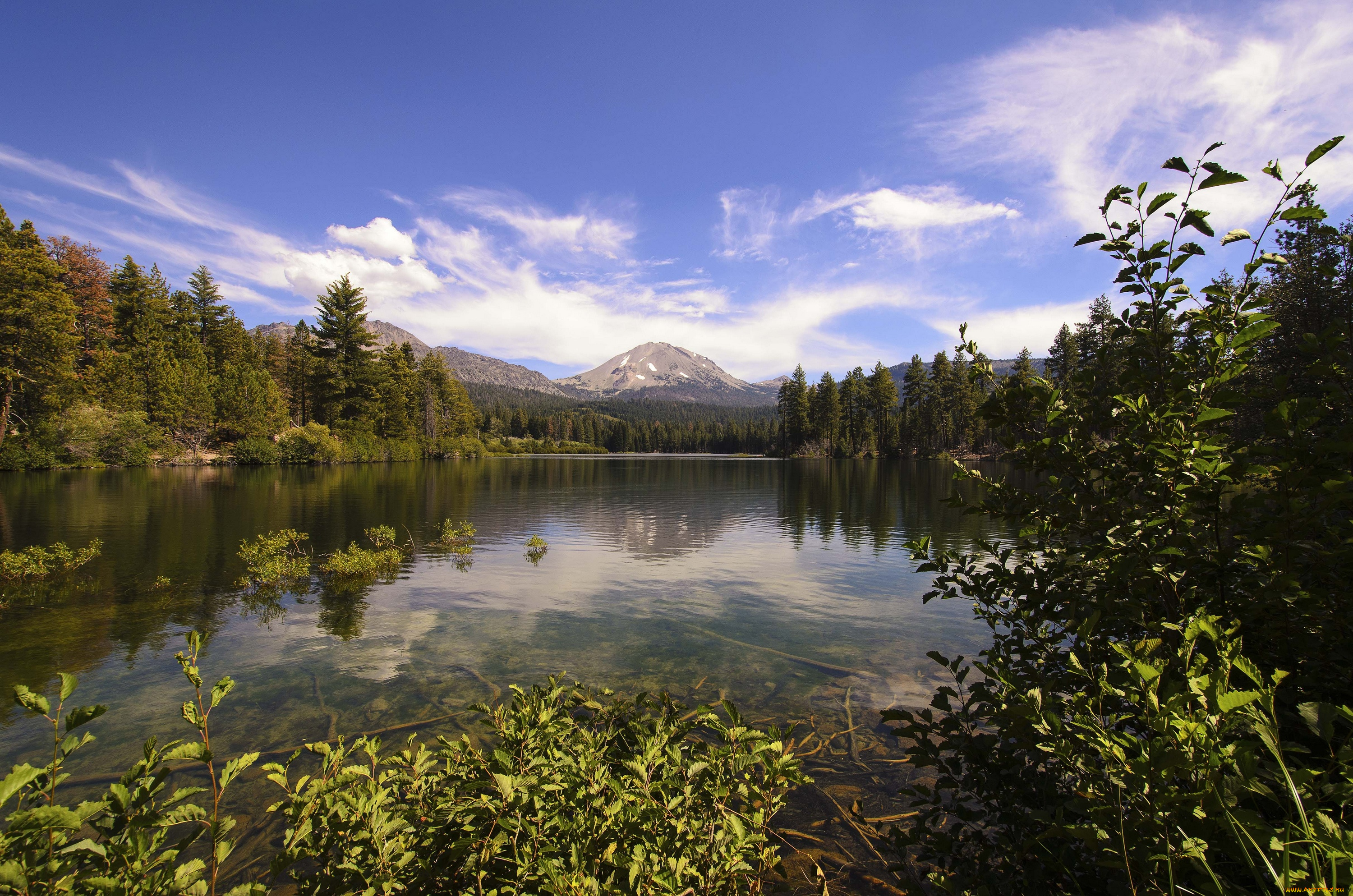 природа, реки, озера, сша, америка, национальный, парк