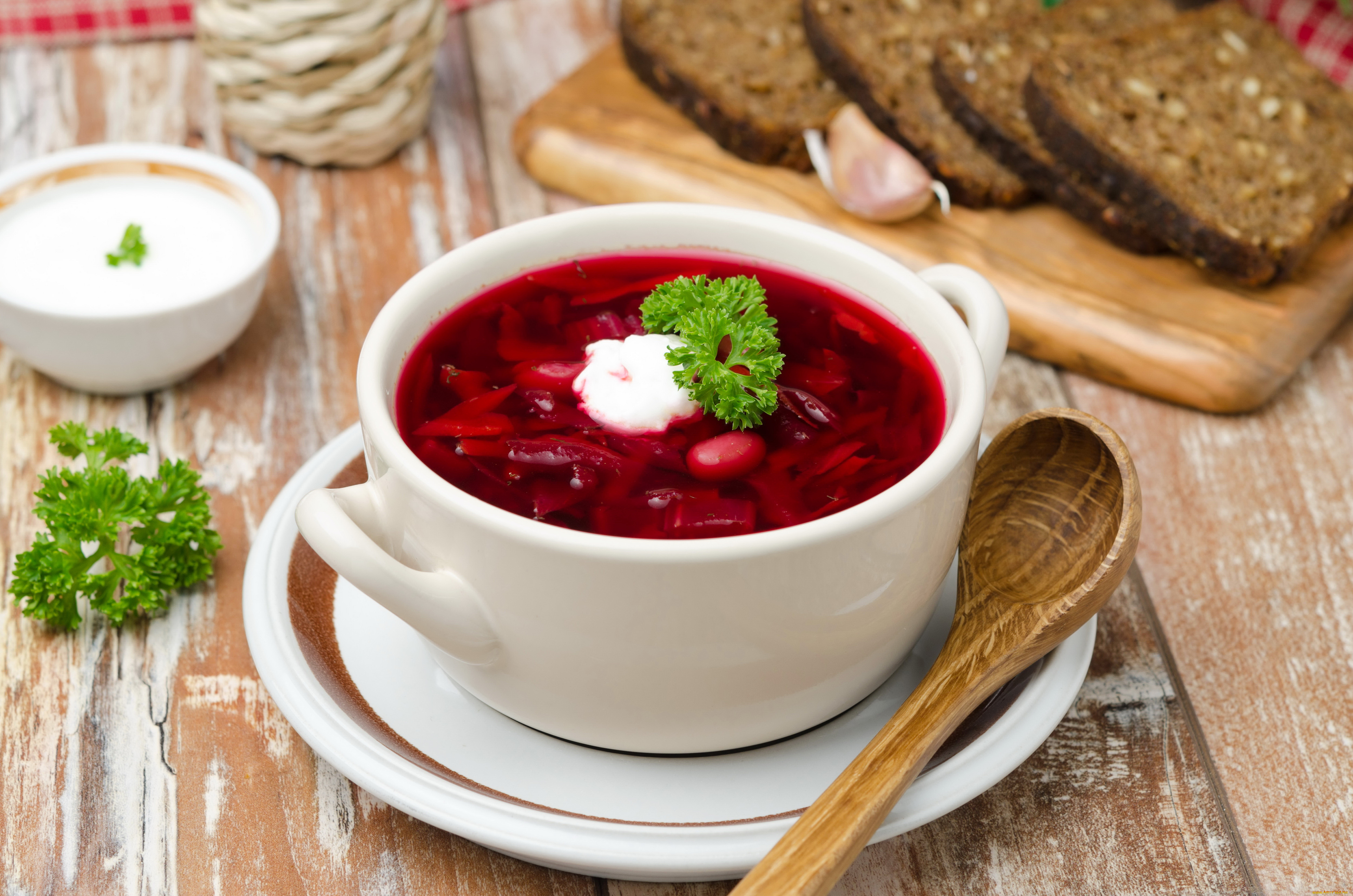 еда, первые, блюда, пиала, борщ, ложка