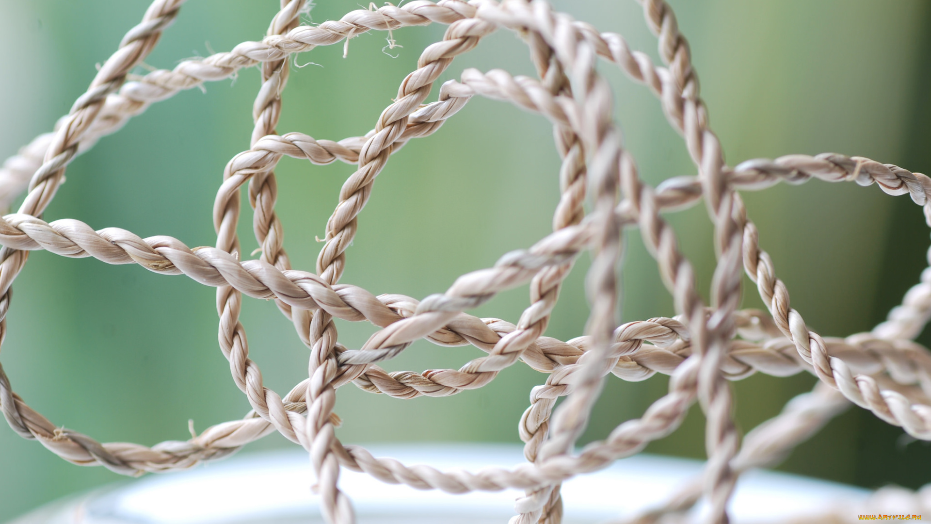 разное, -, другое, верёвка, фон, зелёный