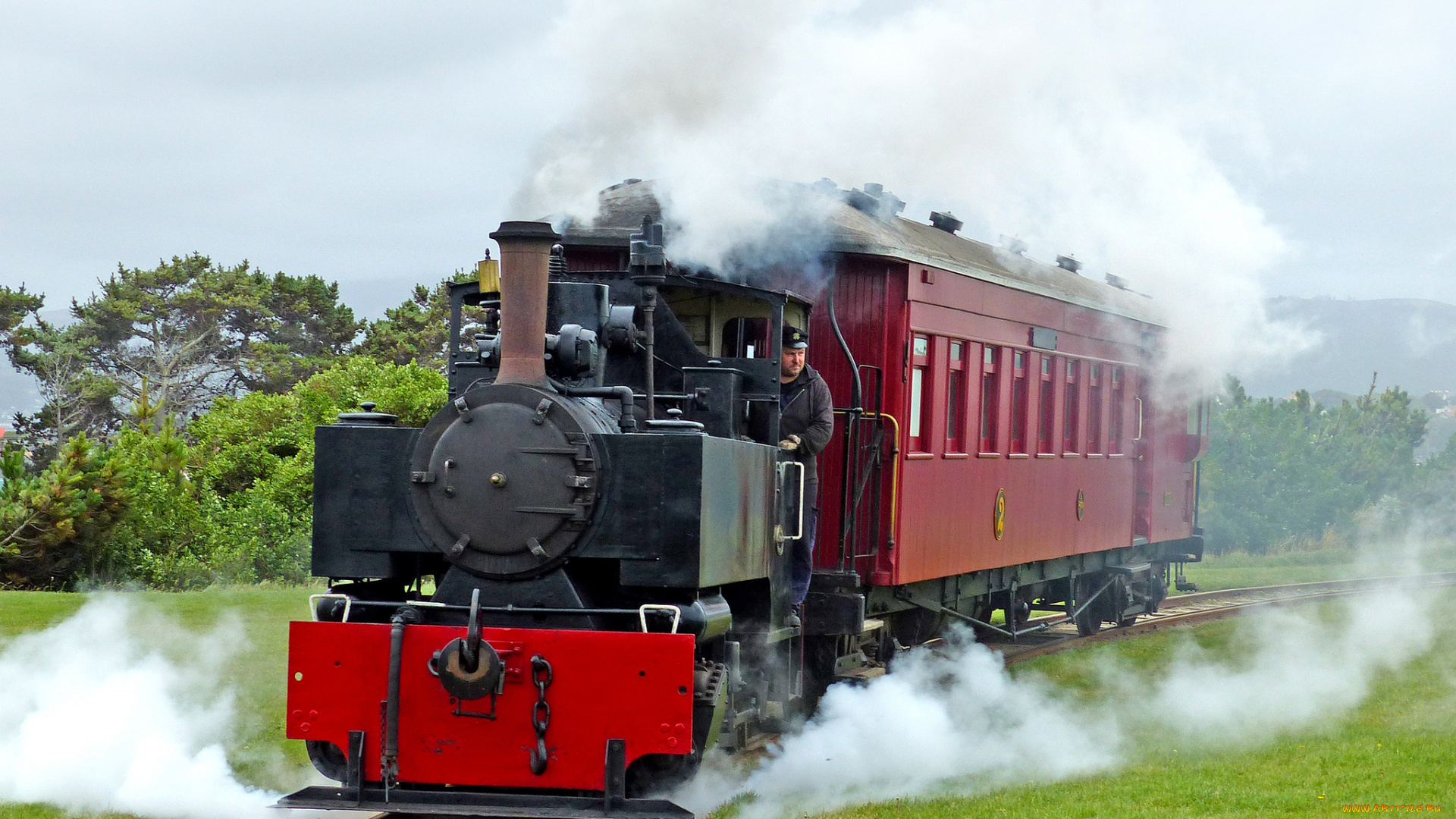 техника, паровозы, железная, паровоз, дорога