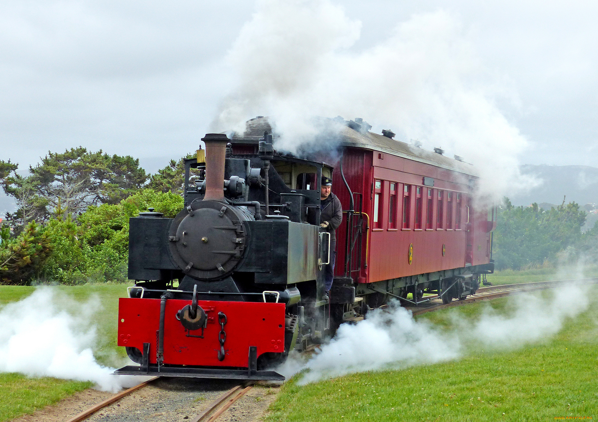 техника, паровозы, железная, паровоз, дорога