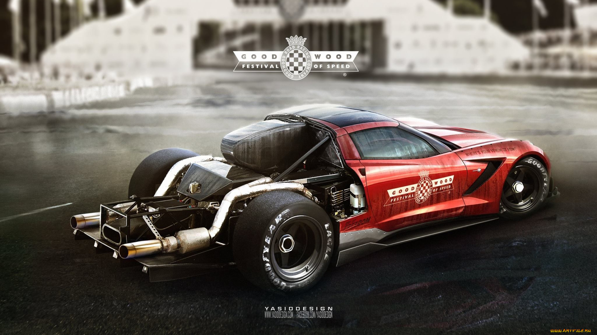 автомобили, виртуальный, тюнинг, dragster