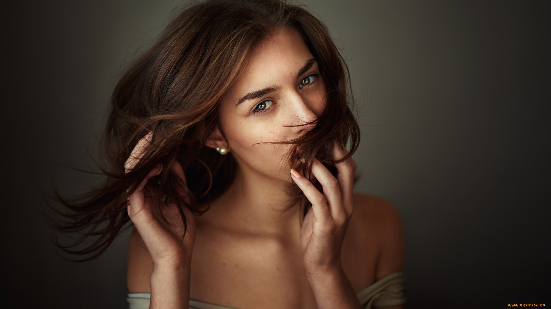 девушки, -unsort, , брюнетки, , шатенки, взгляд, лицо