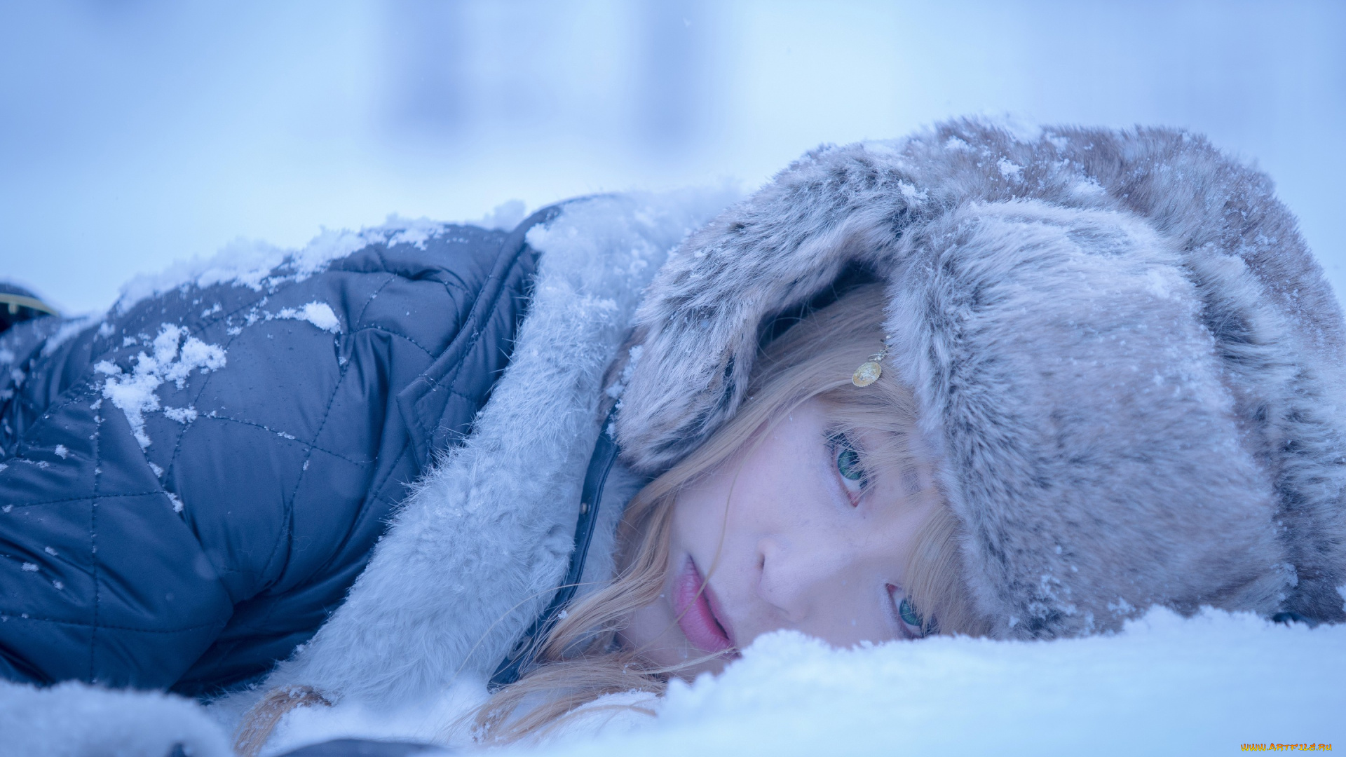 девушки, -unsort, , лица, , портреты, девушка, зима