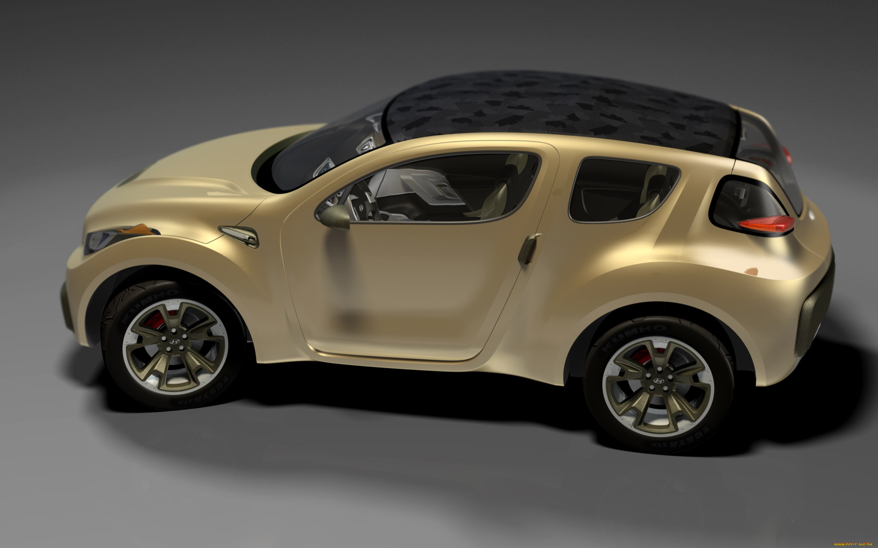 hyundai, hcd10, hellion, concept, 2006, автомобили, 3д, серый, фон, 3d, car, 2006, concept, hellion, hcd10, hyundai