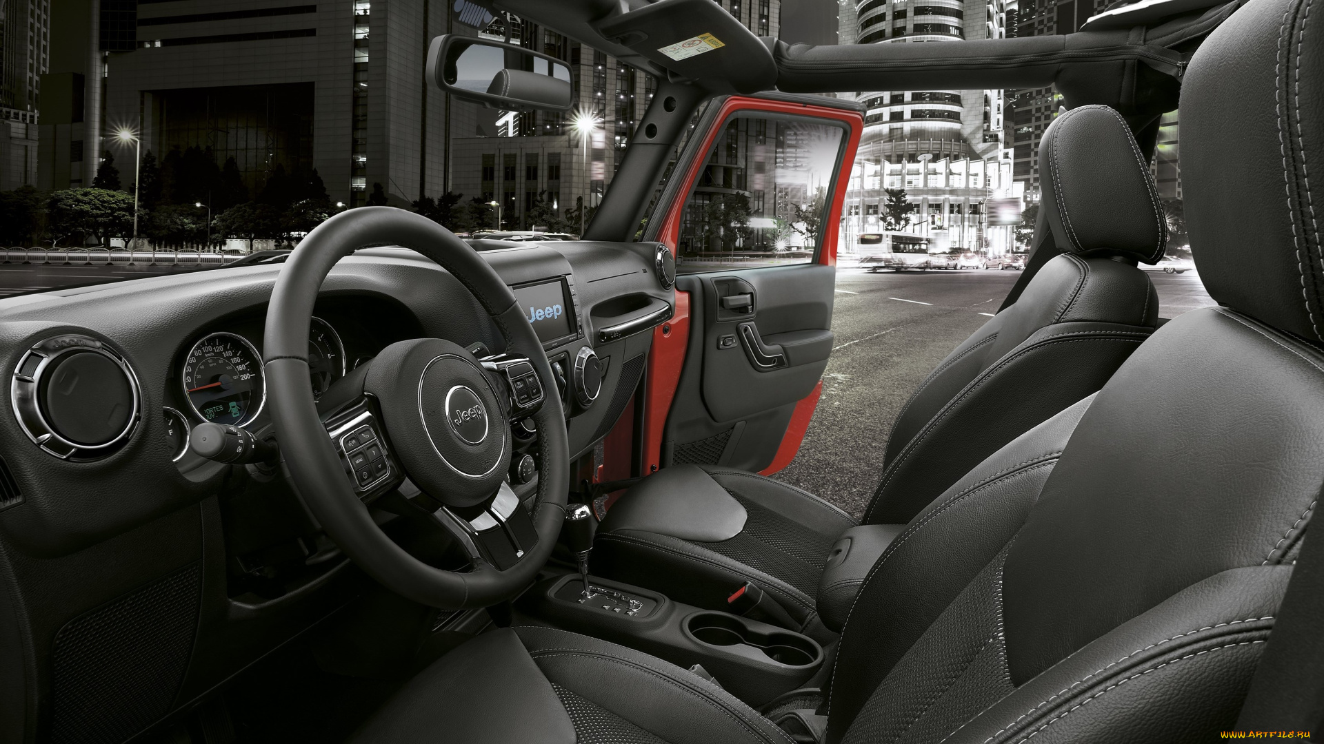 автомобили, интерьеры, jeep