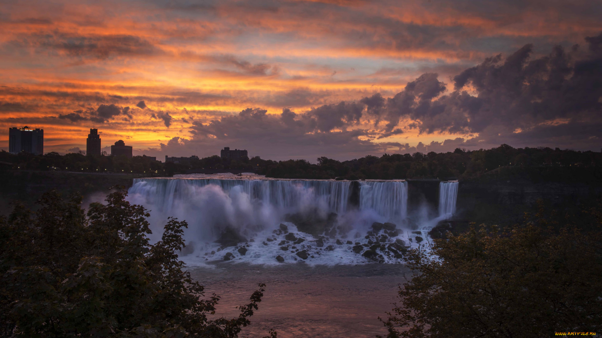 niagara, falls, природа, водопады, водопад
