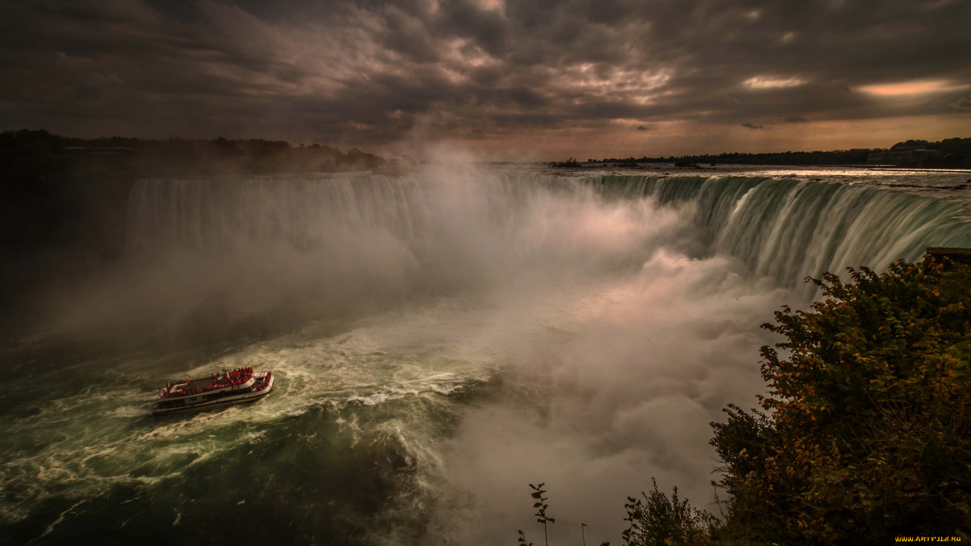 niagara, falls, природа, водопады, водопад