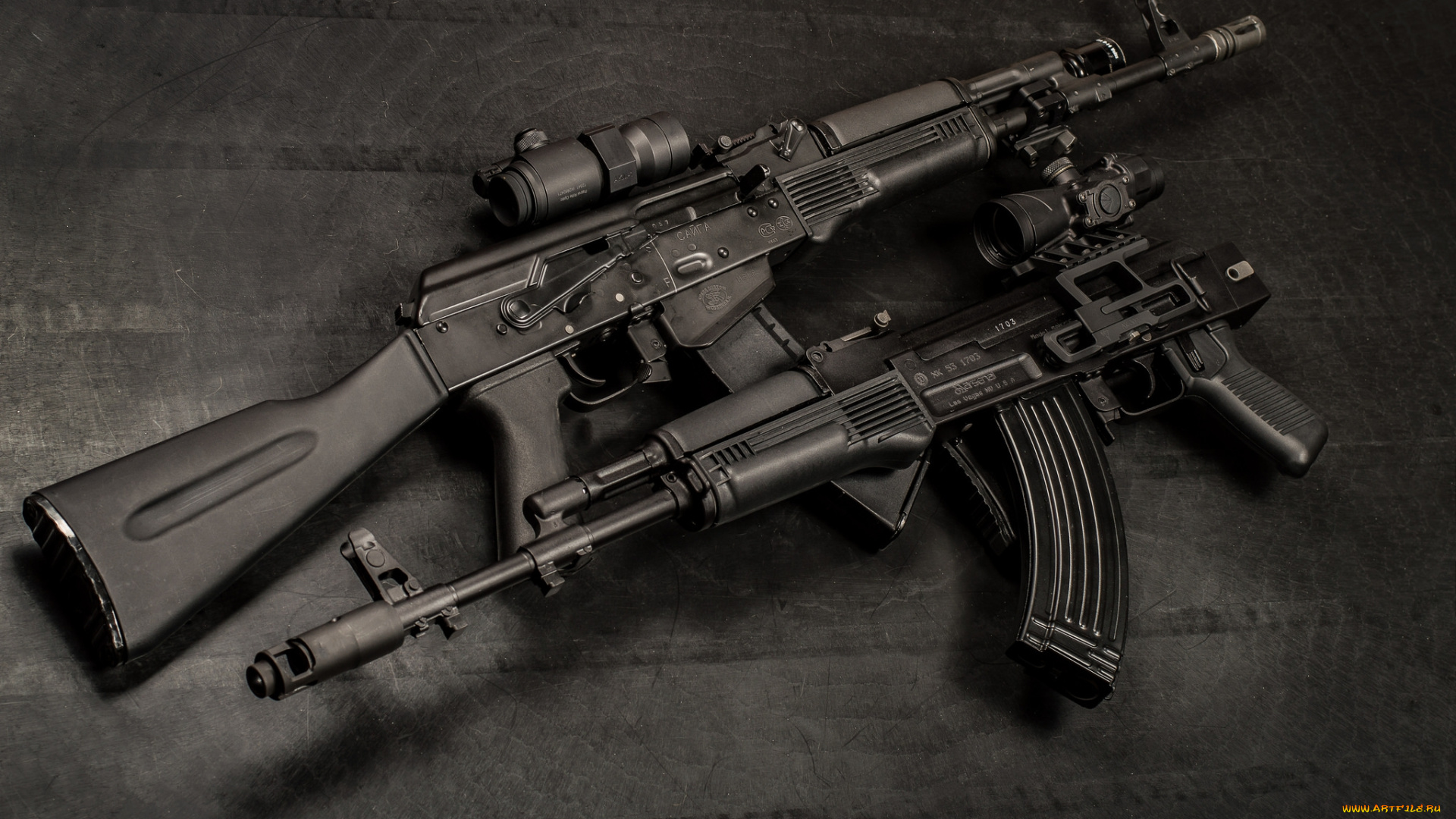 оружие, автоматы, ствол