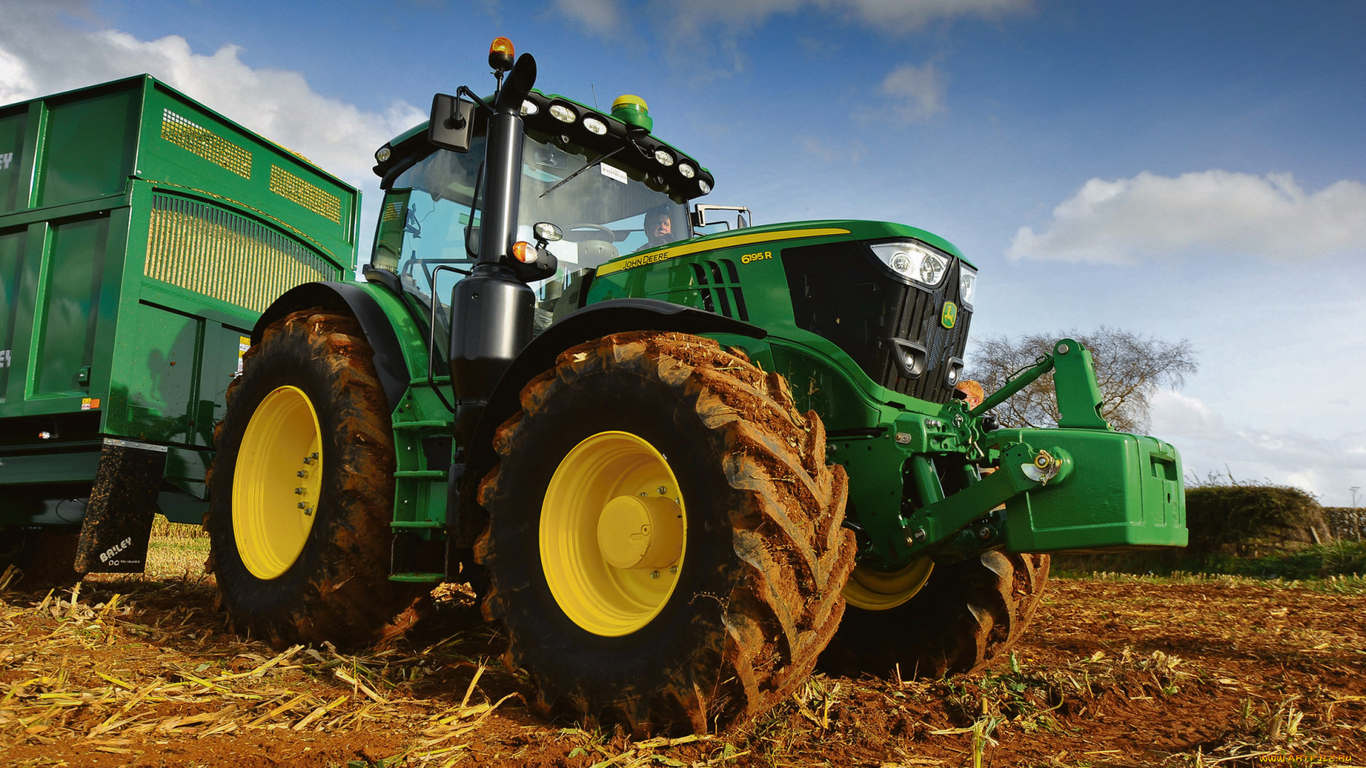 техника, тракторы, john, deere