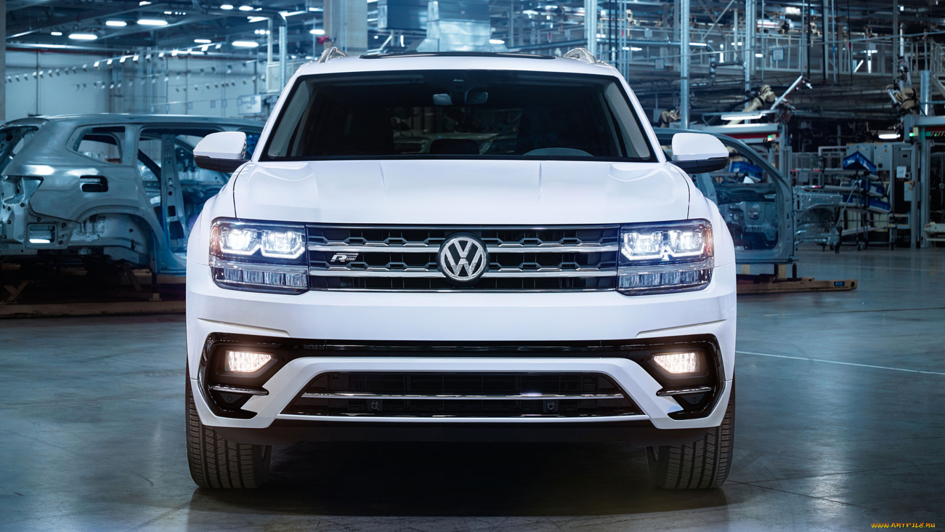 volkswagen, atlas, r-line, 2018, автомобили, volkswagen, 2018, r-line, atlas