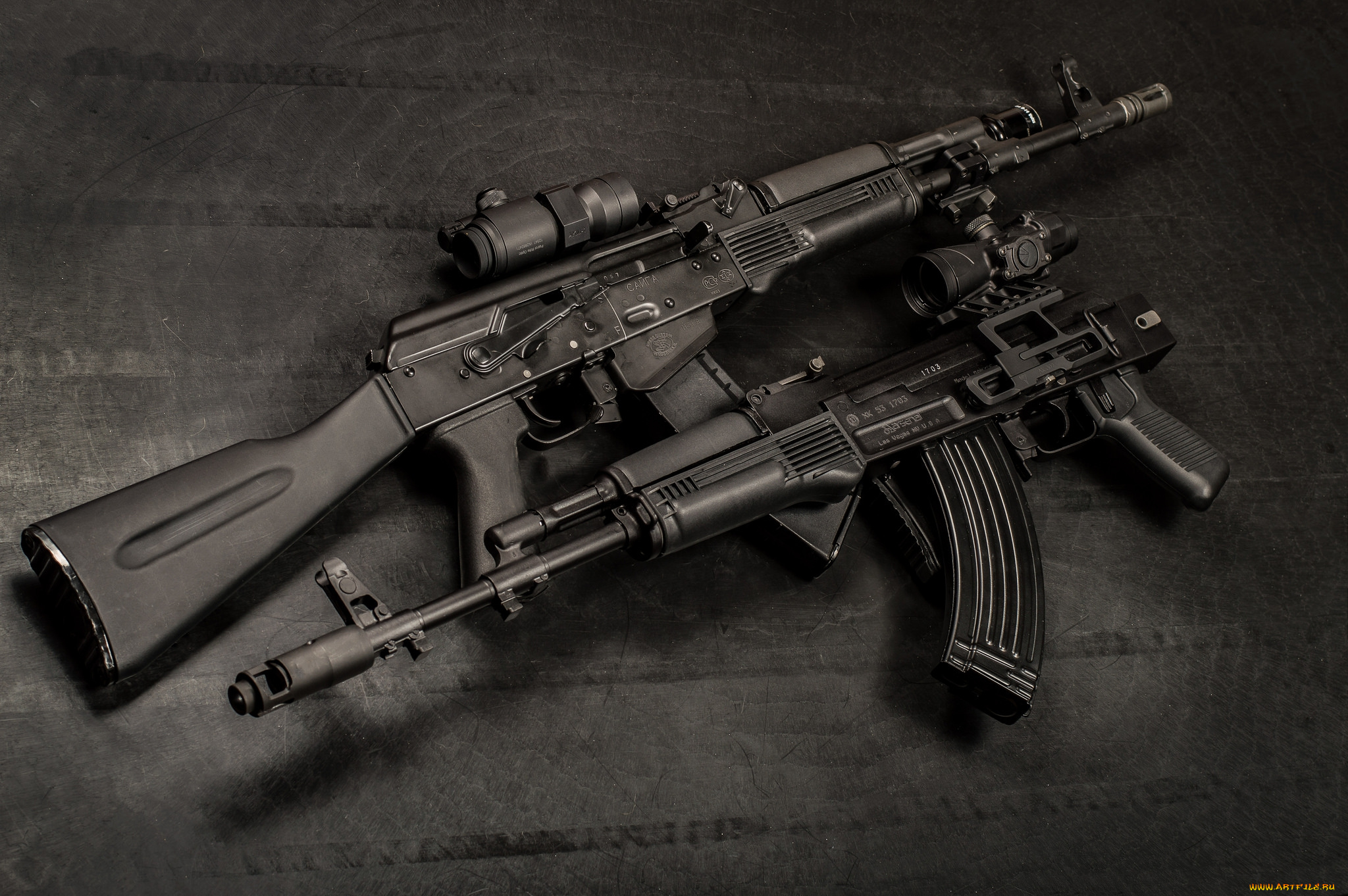 оружие, автоматы, ствол