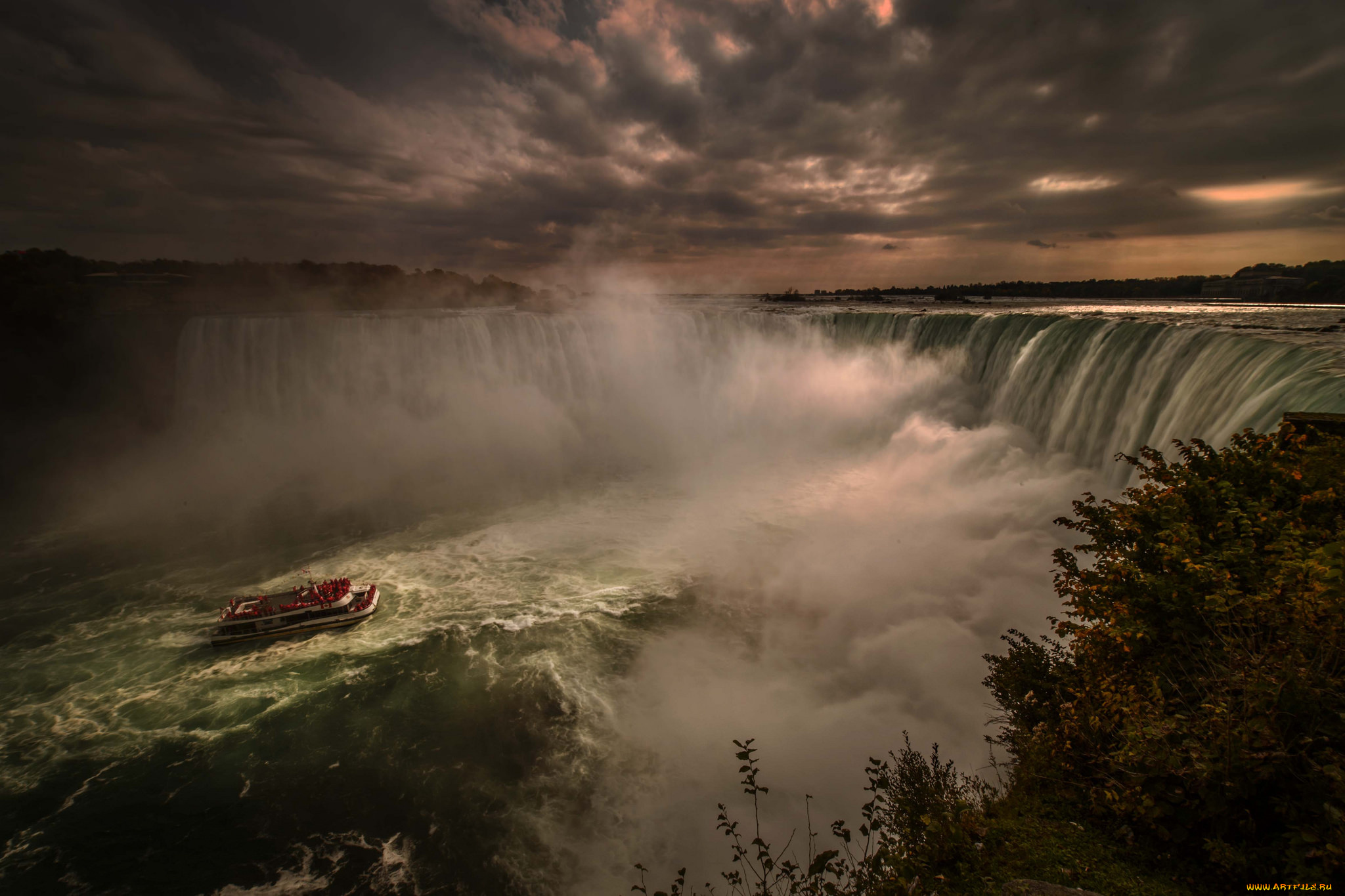 niagara, falls, природа, водопады, водопад