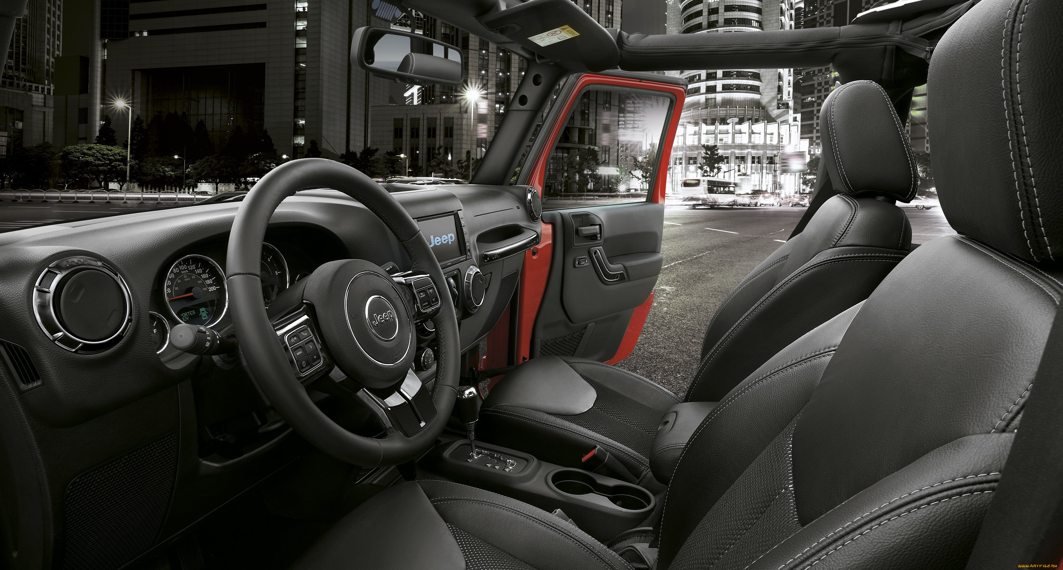автомобили, интерьеры, jeep