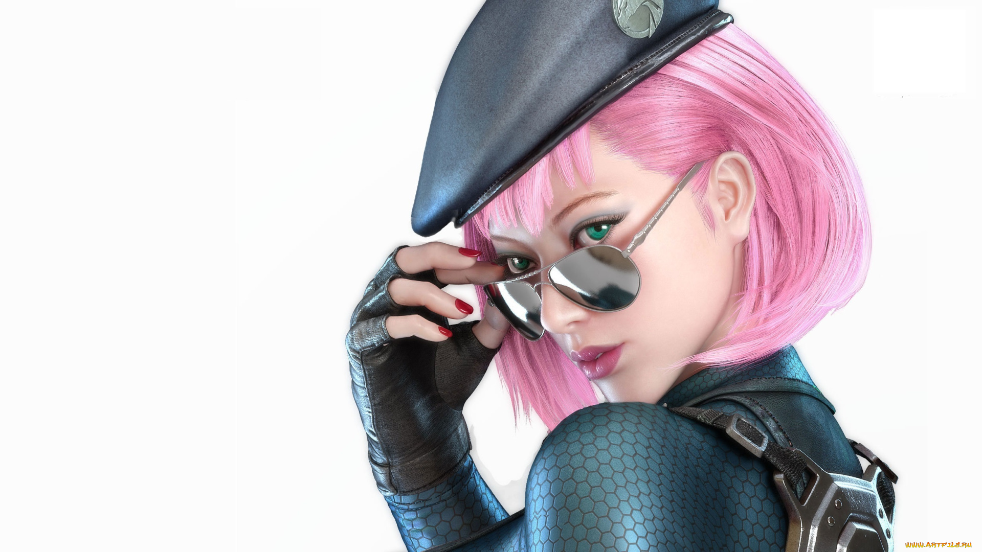 3д, графика, портрет, , portraits, взгляд, девушка, фон