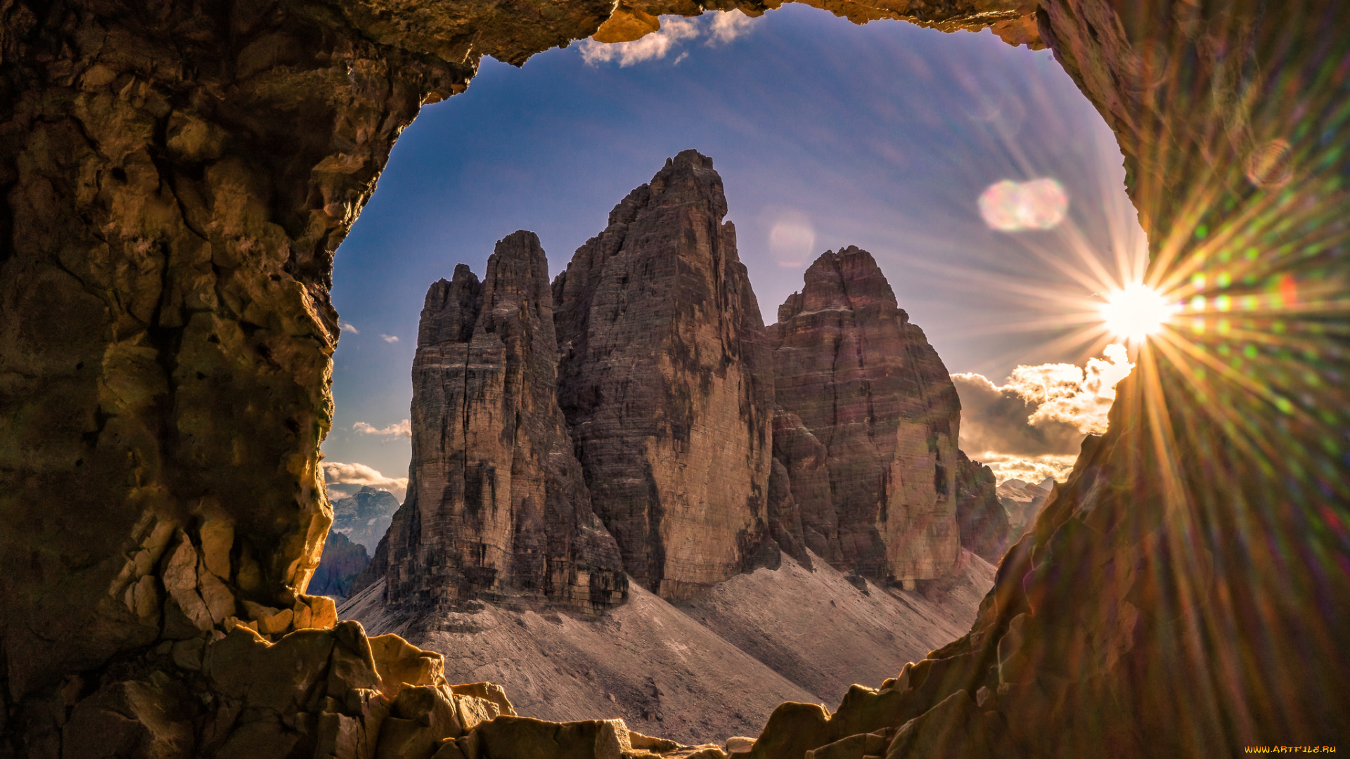 природа, горы, простор