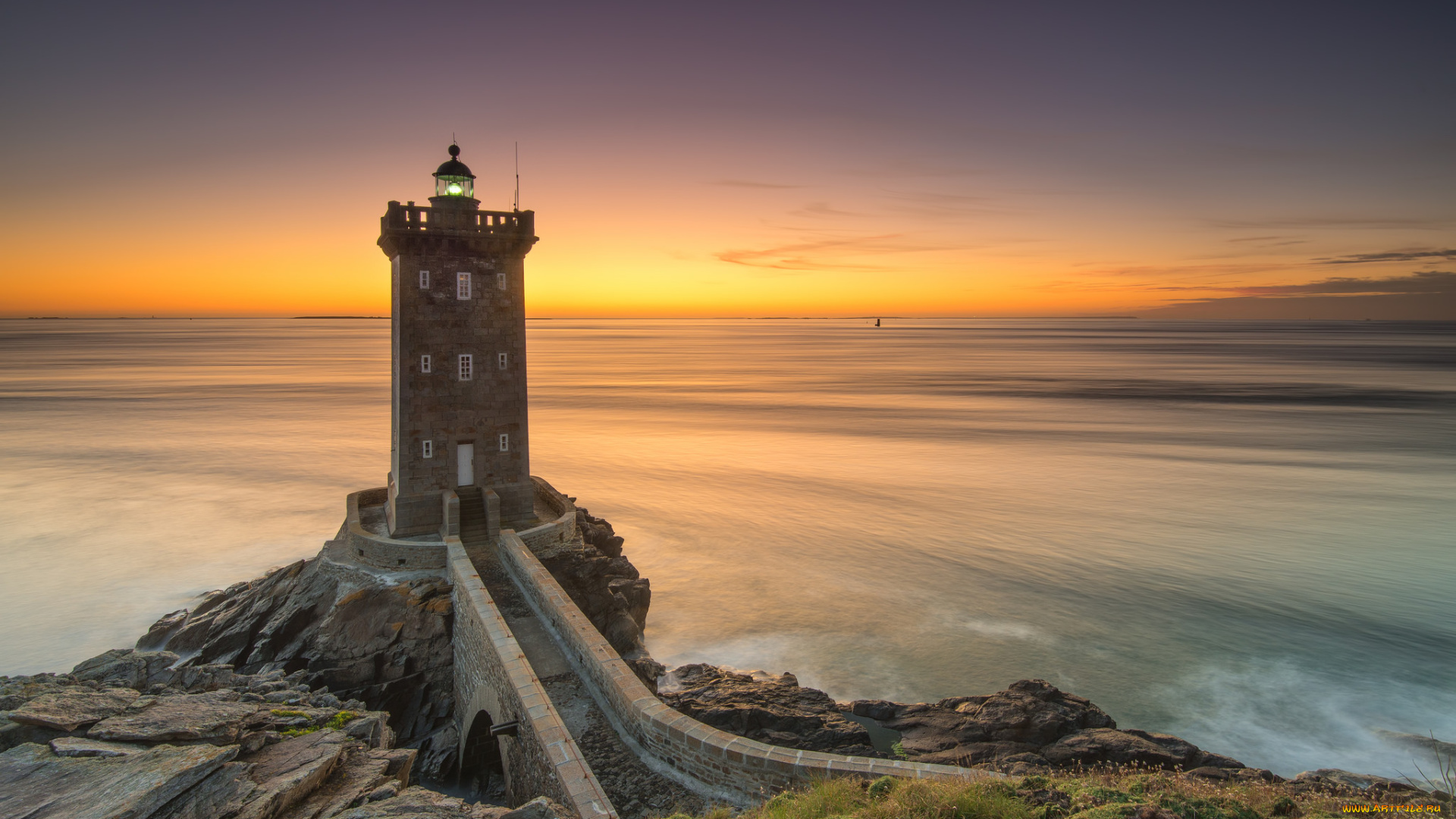 природа, маяки, простор