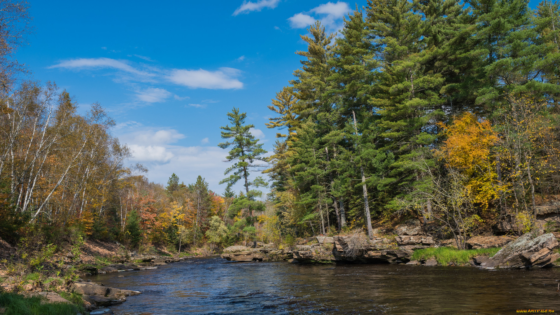 природа, реки, озера, простор