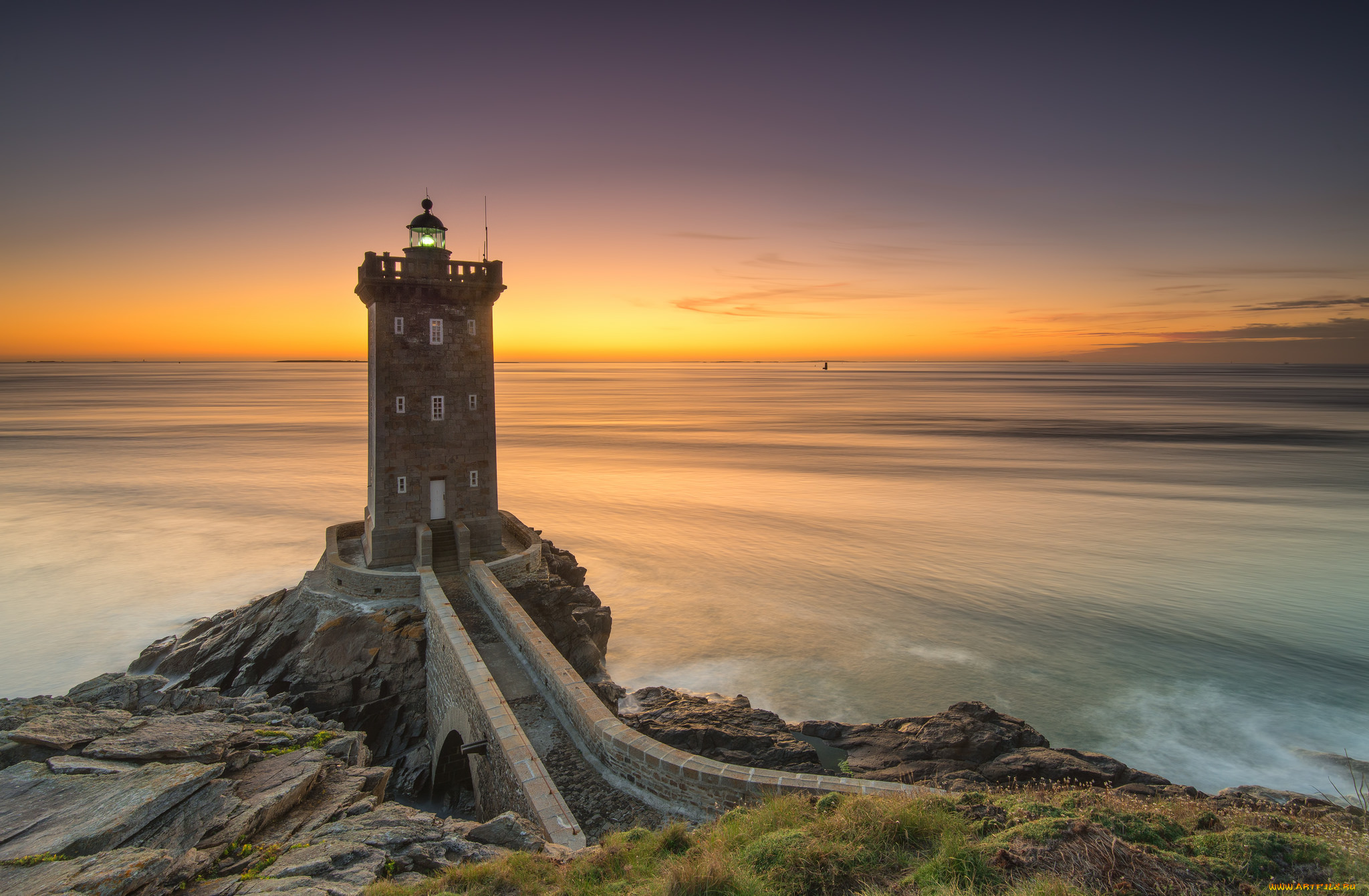 природа, маяки, простор