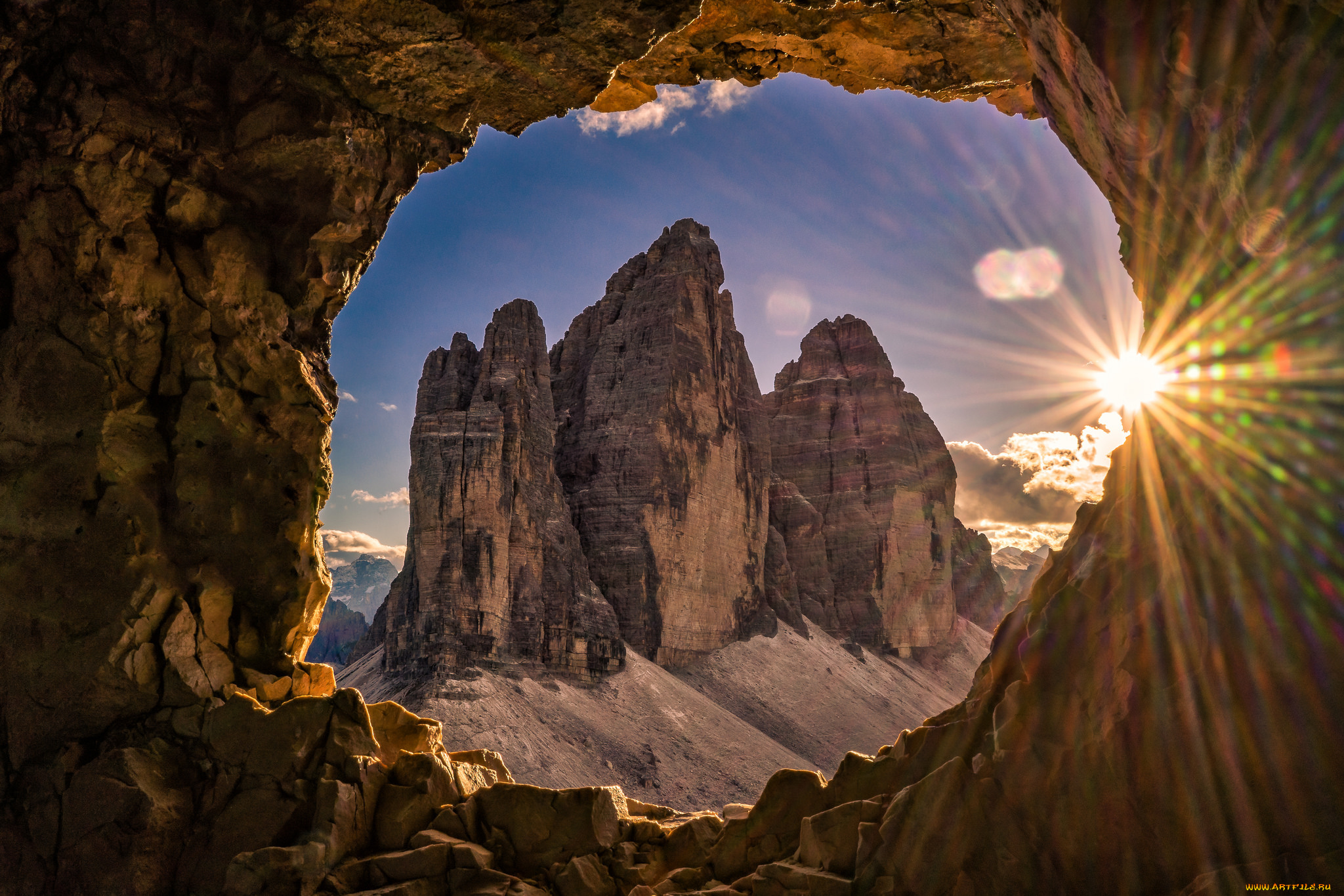 природа, горы, простор