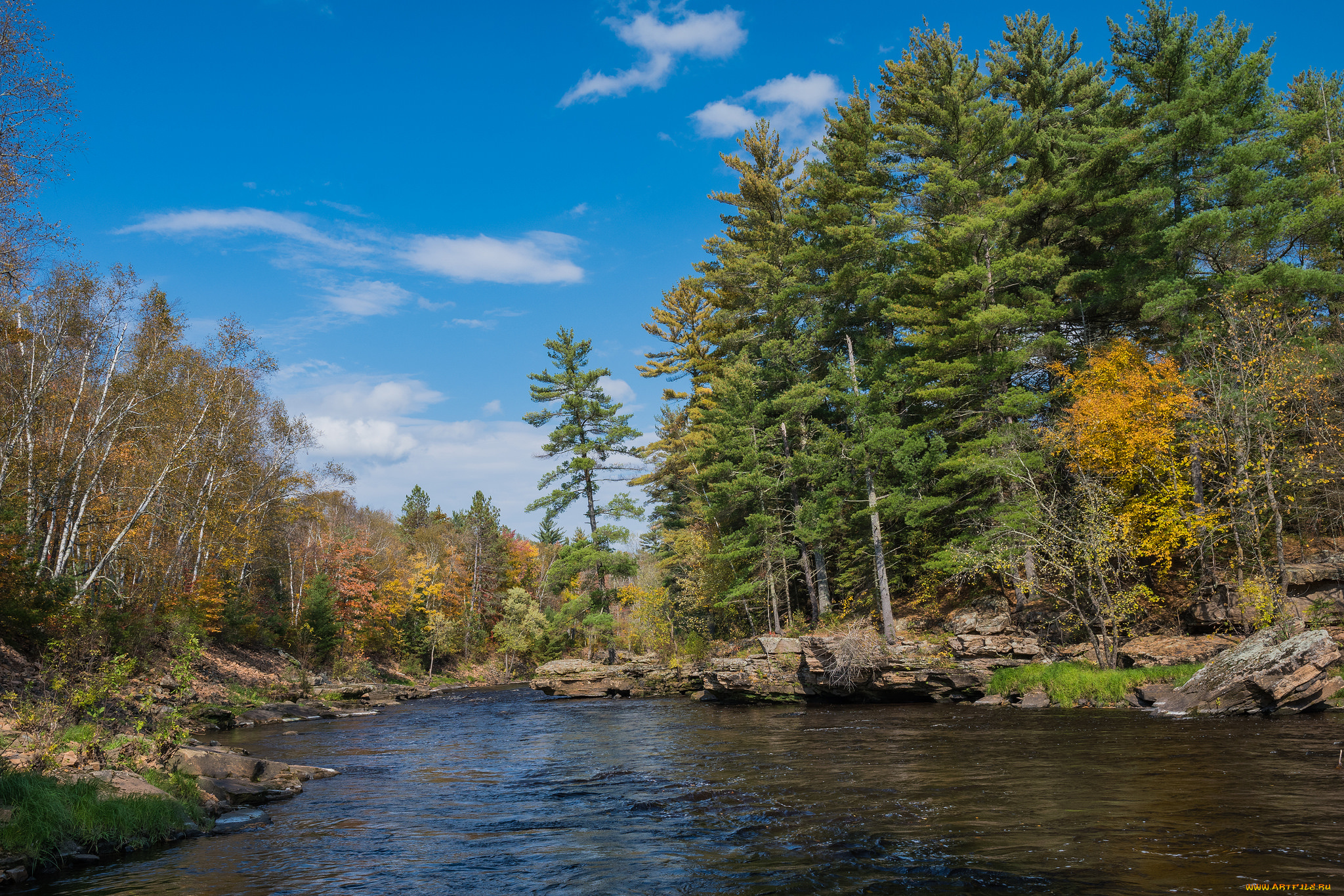 природа, реки, озера, простор