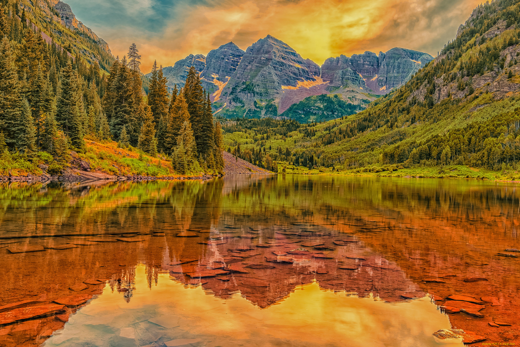 природа, реки, озера, простор