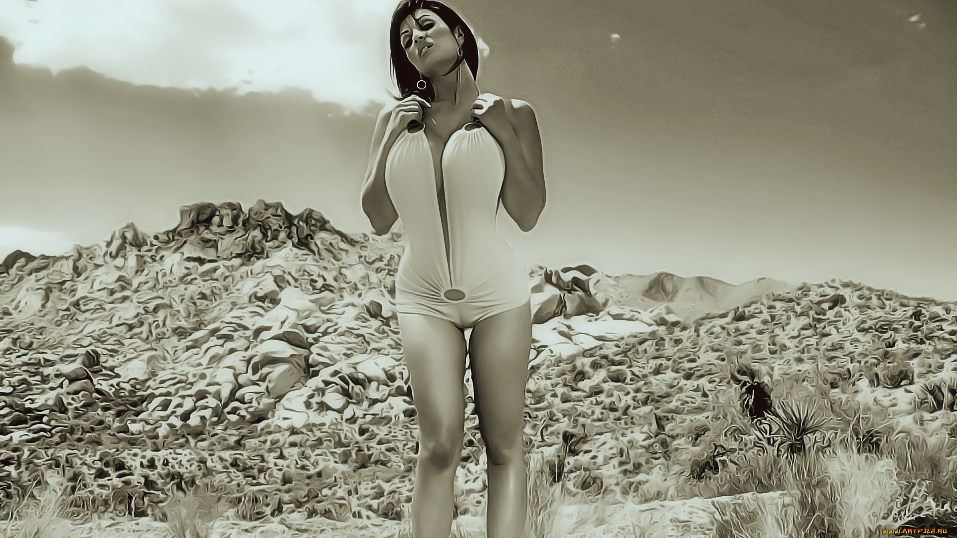 календари, компьютерный, дизайн, женщина