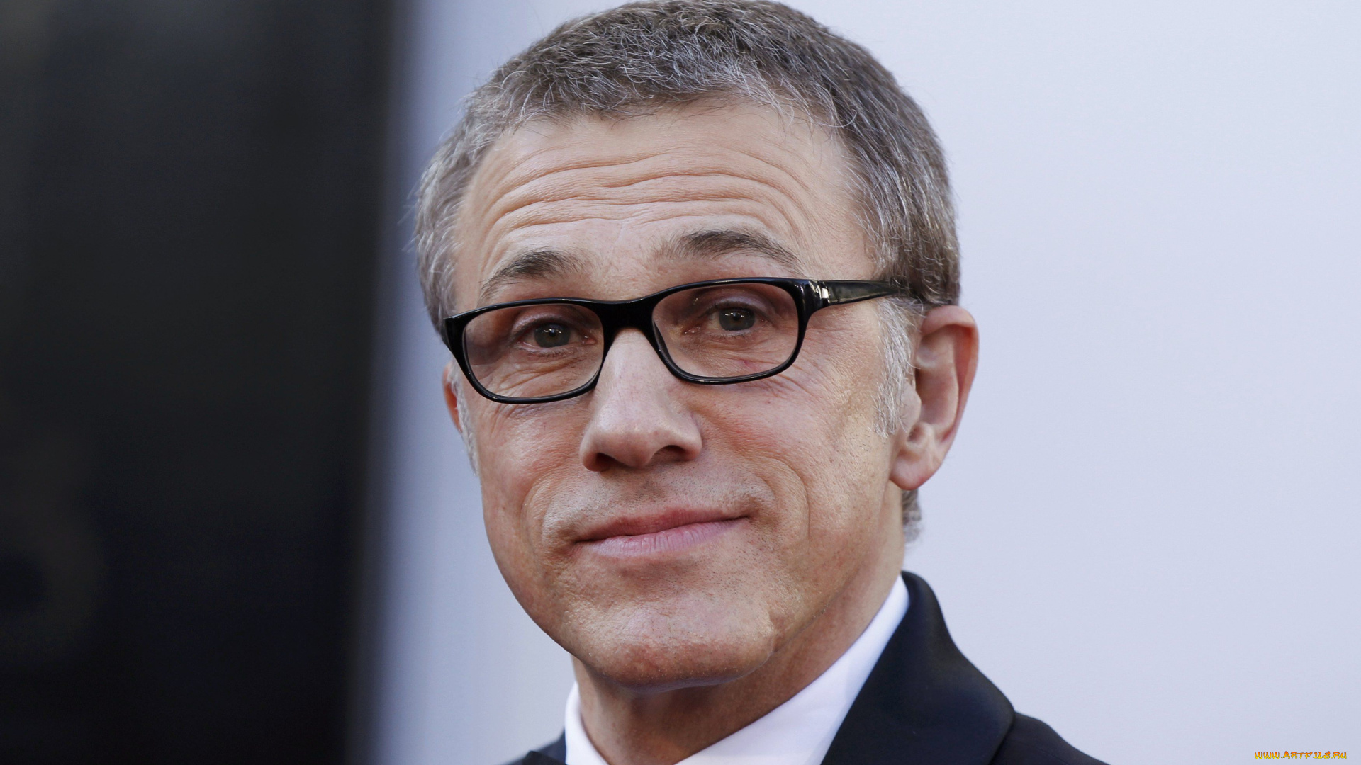 мужчины, christoph, waltz, очки, лицо, актер, christoph, waltz