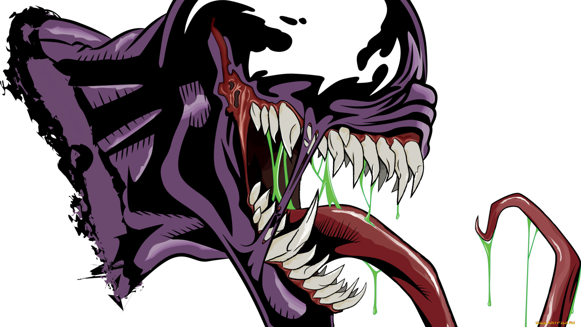 рисованное, комиксы, веном