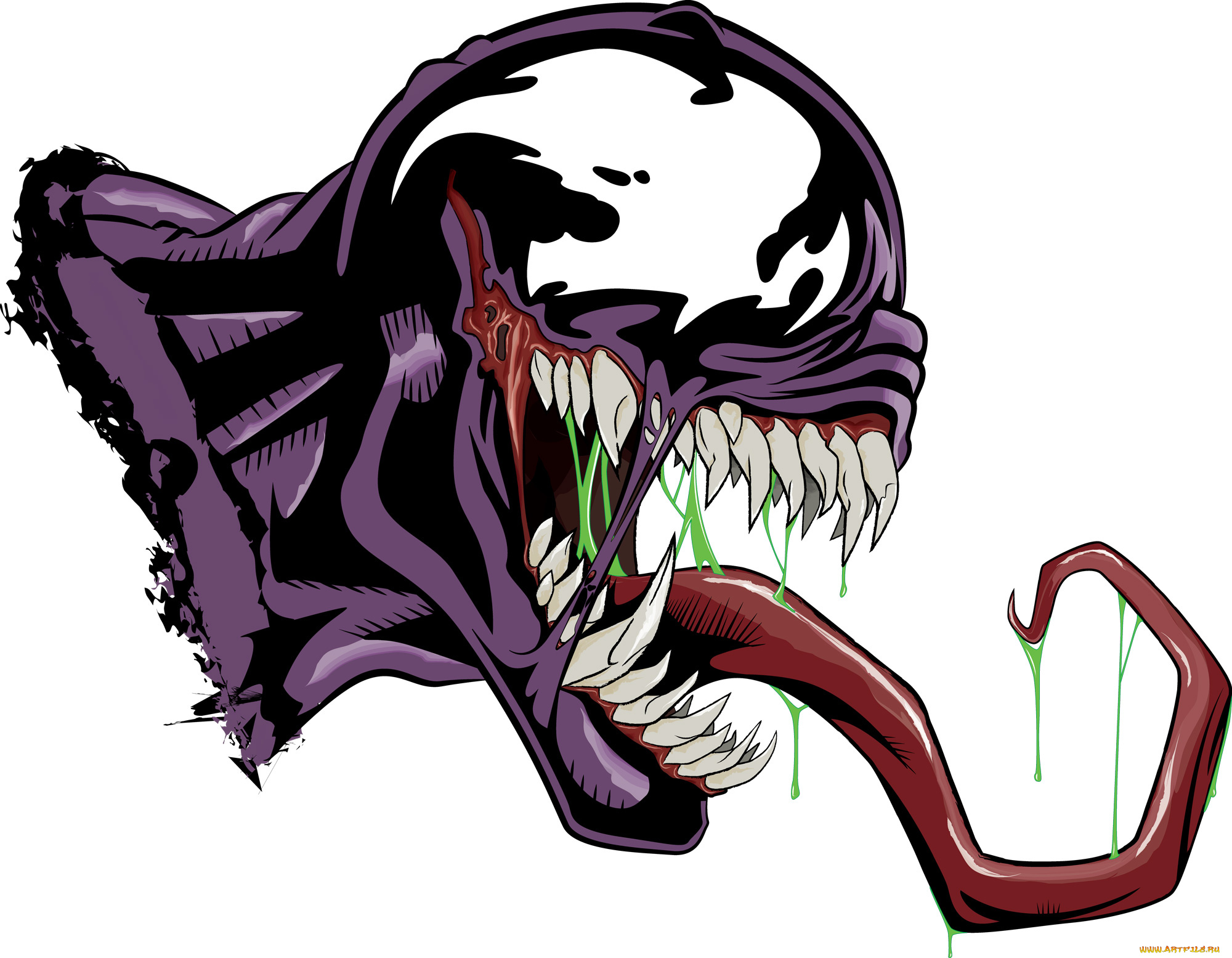 рисованное, комиксы, веном