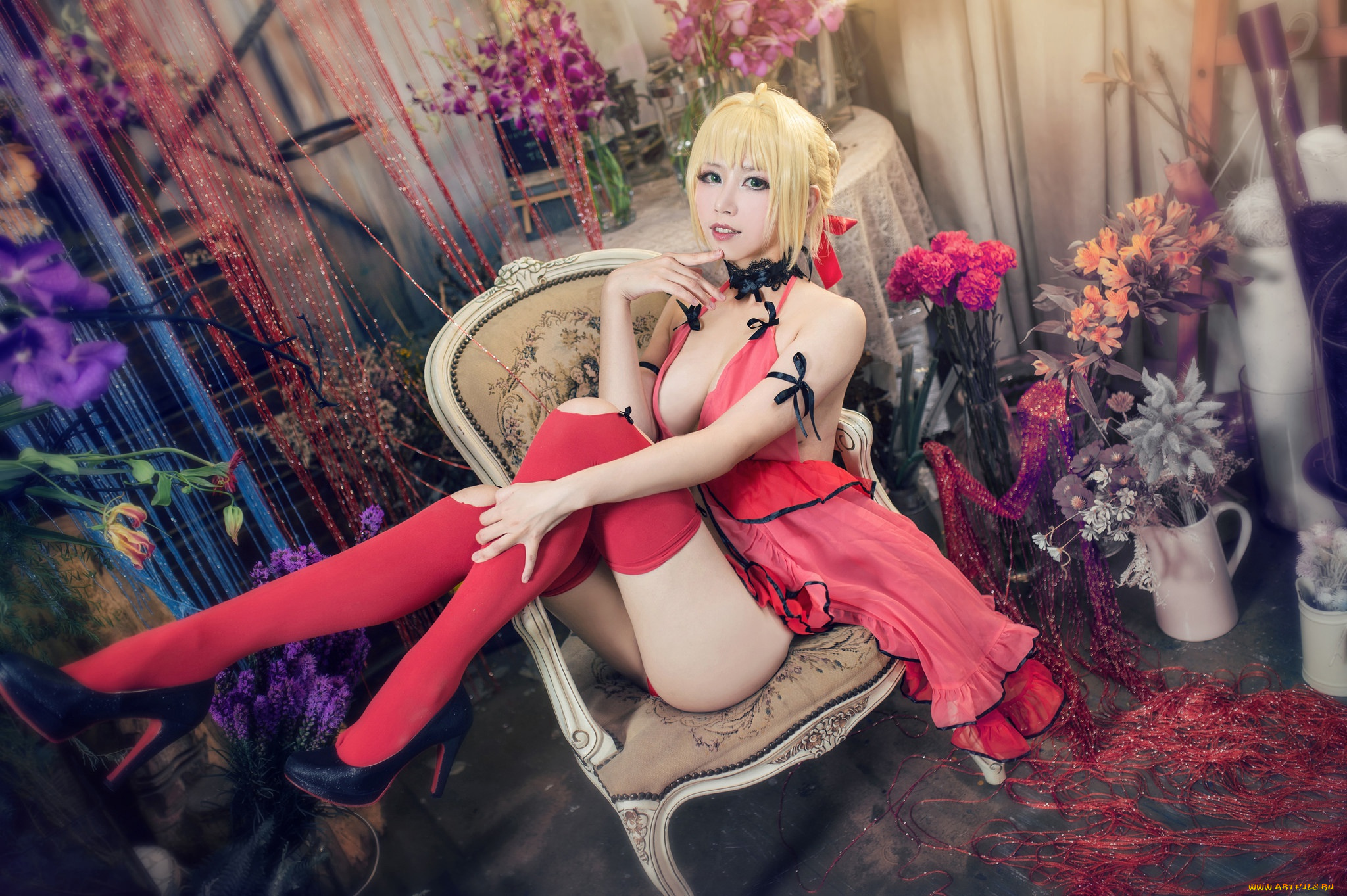 разное, cosplay, , косплей, азиатка, персонаж, девушка