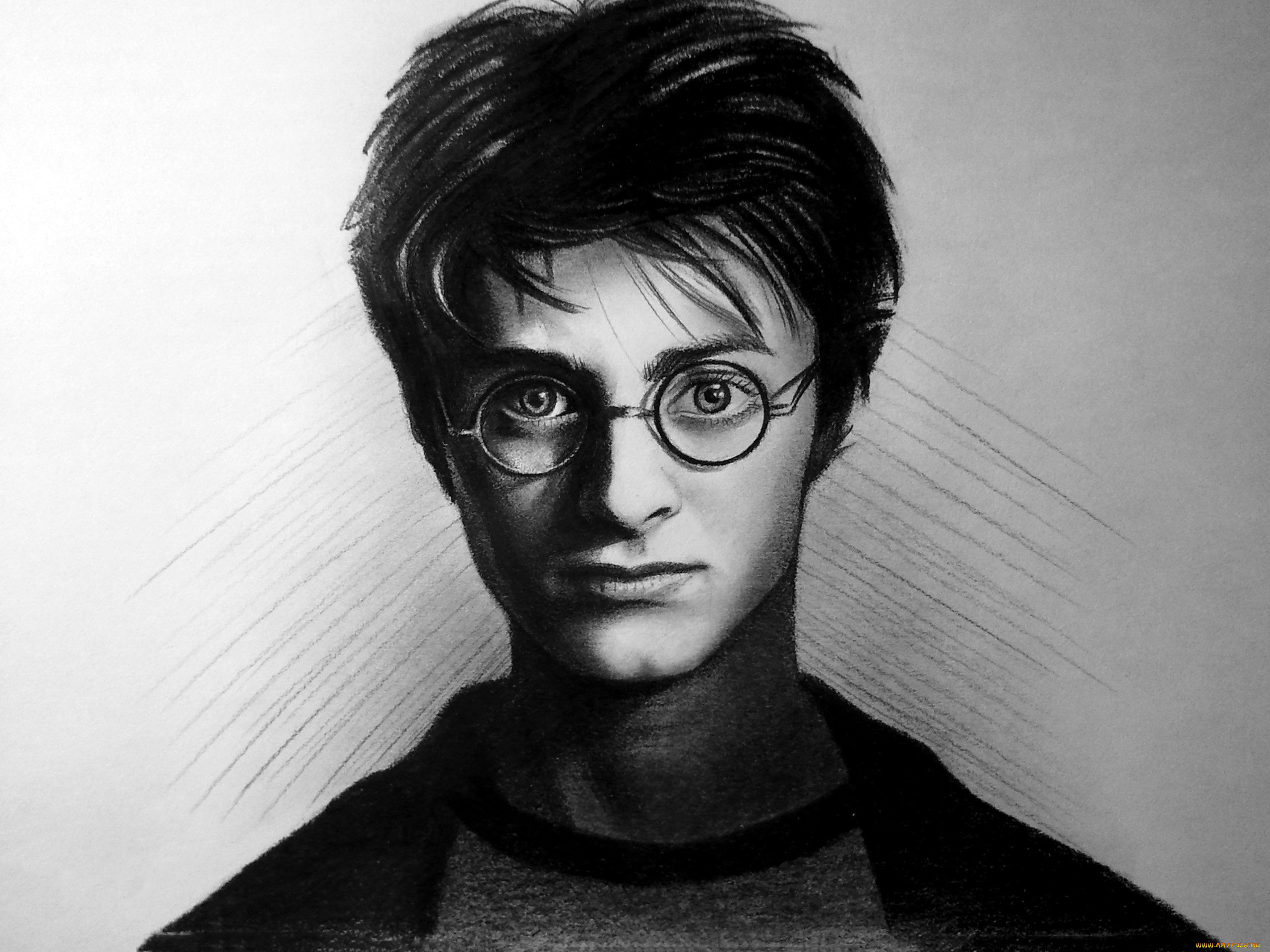 рисованное, кино, мужчина, очки, взгляд, фон