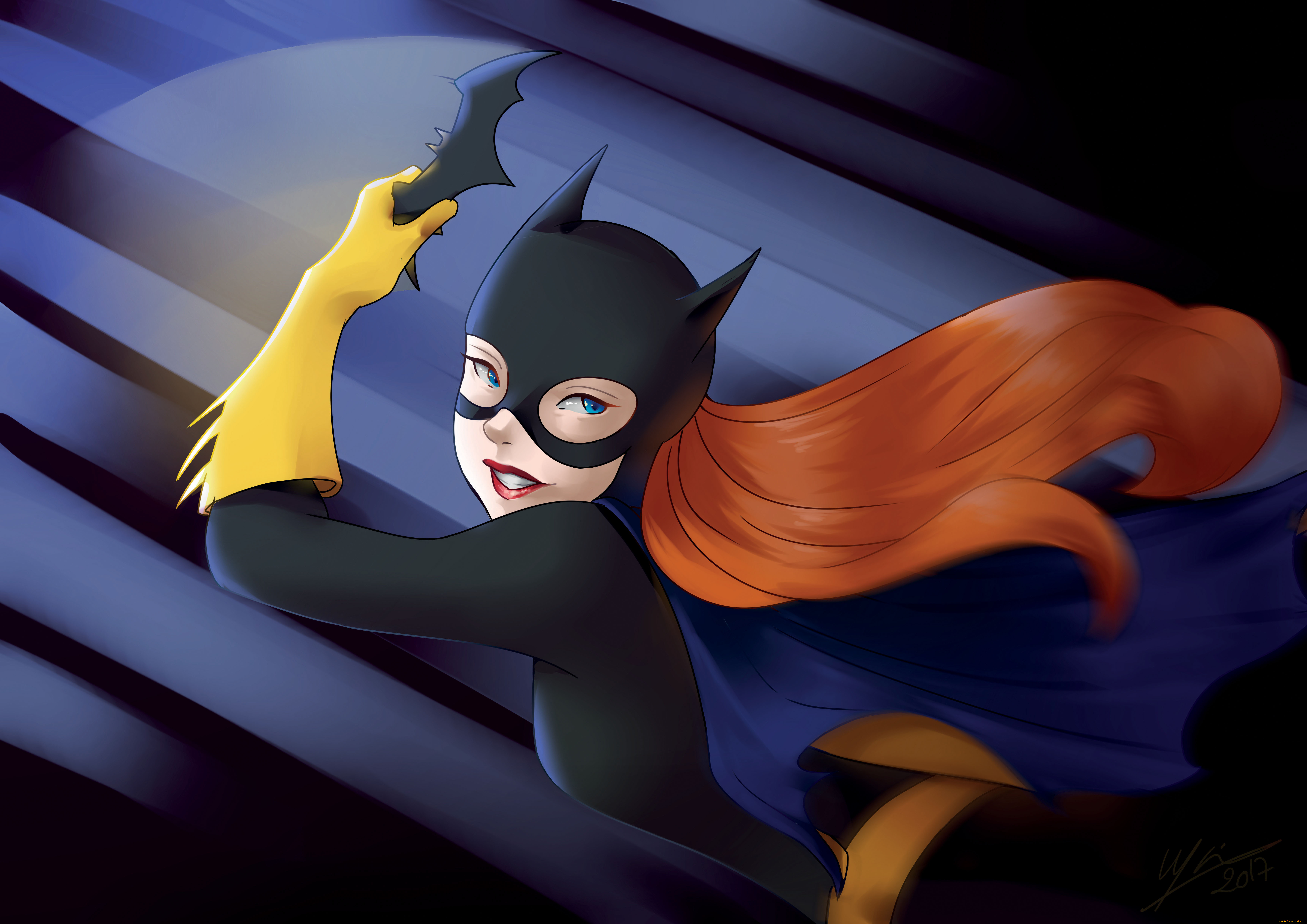 рисованное, комиксы, batgirl