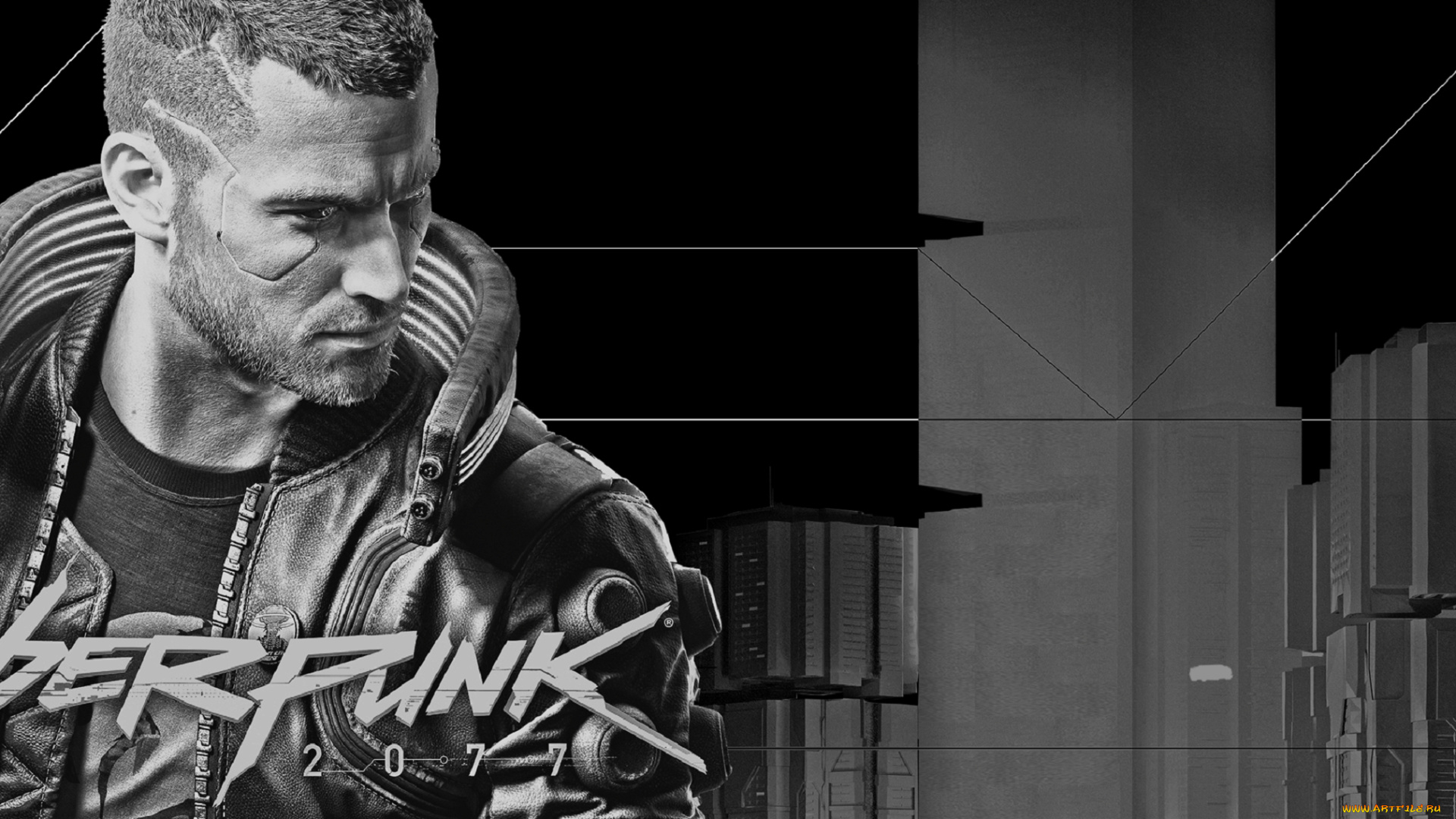 видео, игры, cyberpunk, 2077, cyberpunk, cityscape