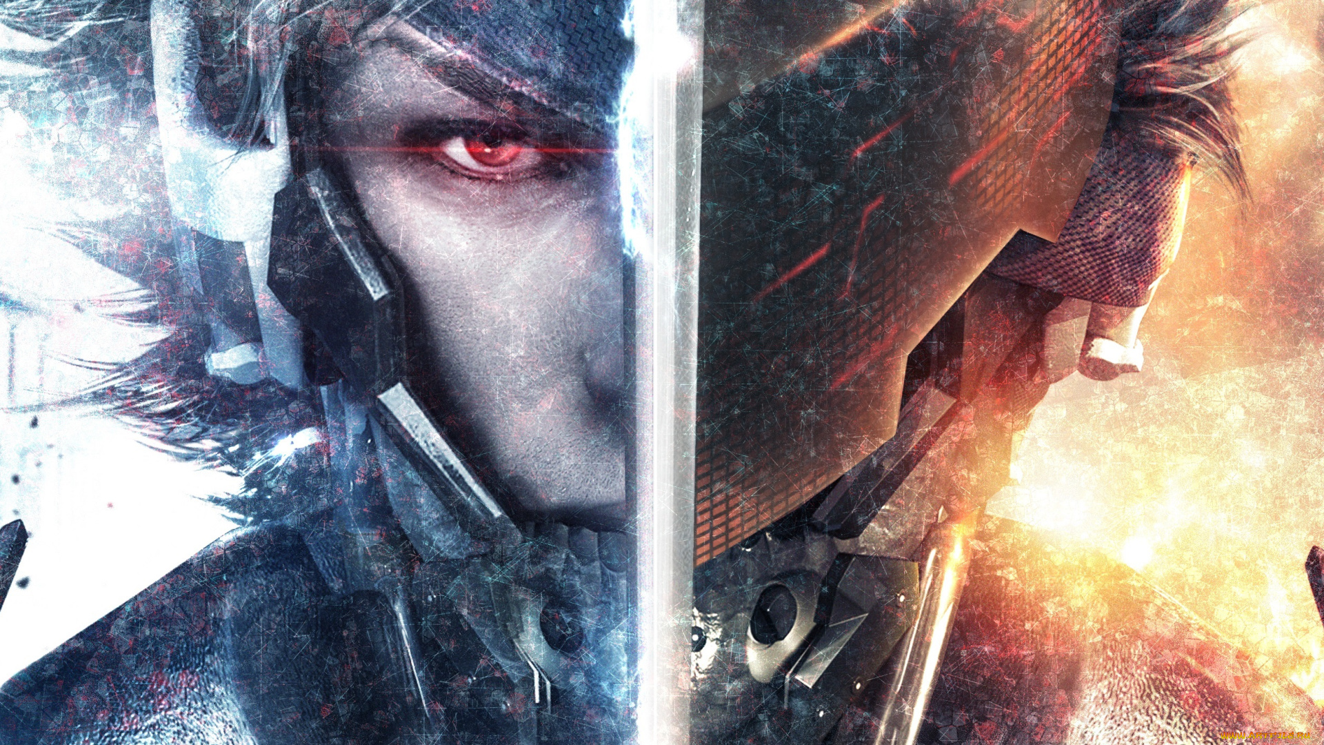 видео, игры, metal, gear, solid, , rising, metal, gear, rising, revengeance