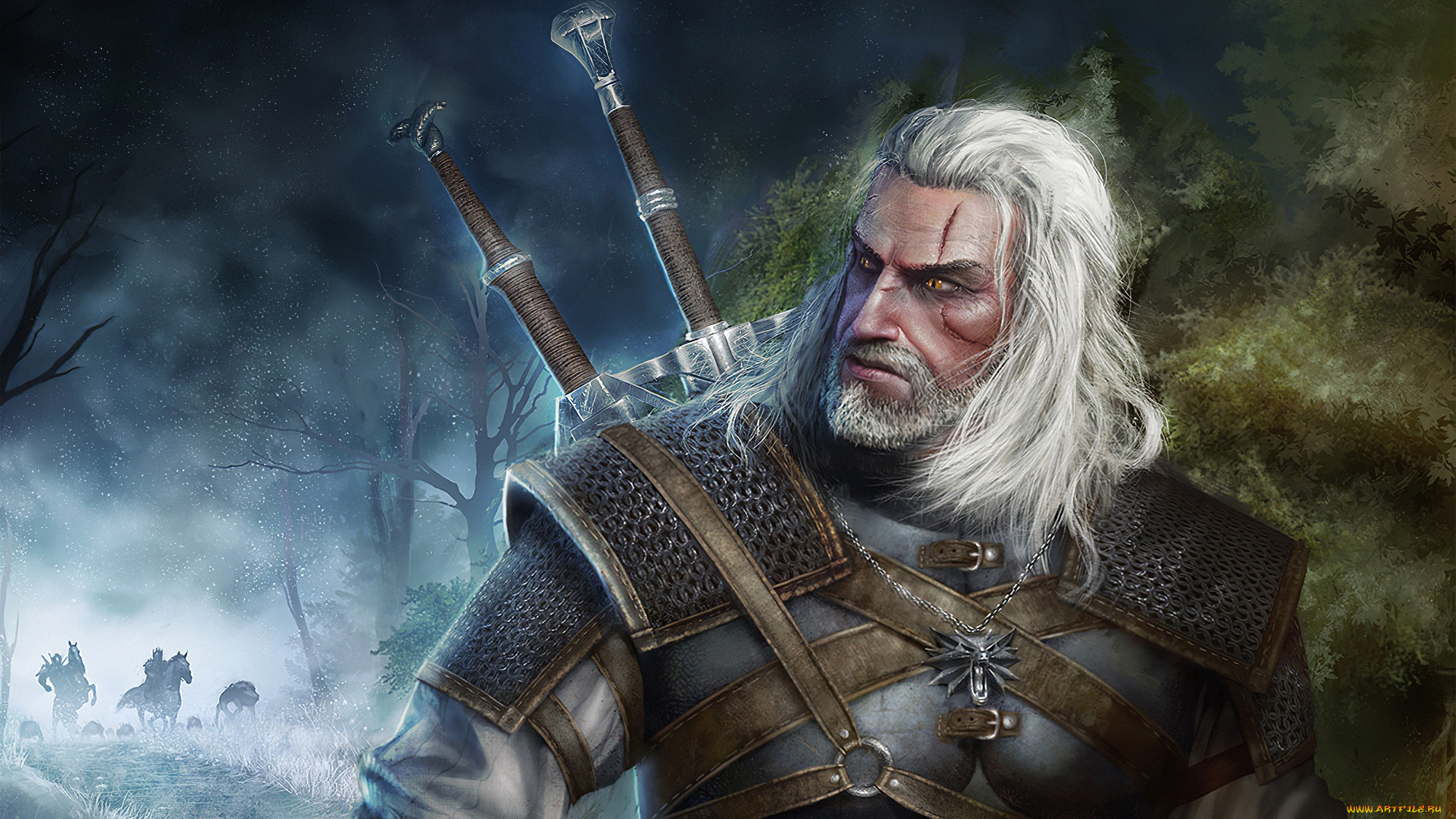видео, игры, the, witcher, 3, , wild, hunt, geralt, of, rivia
