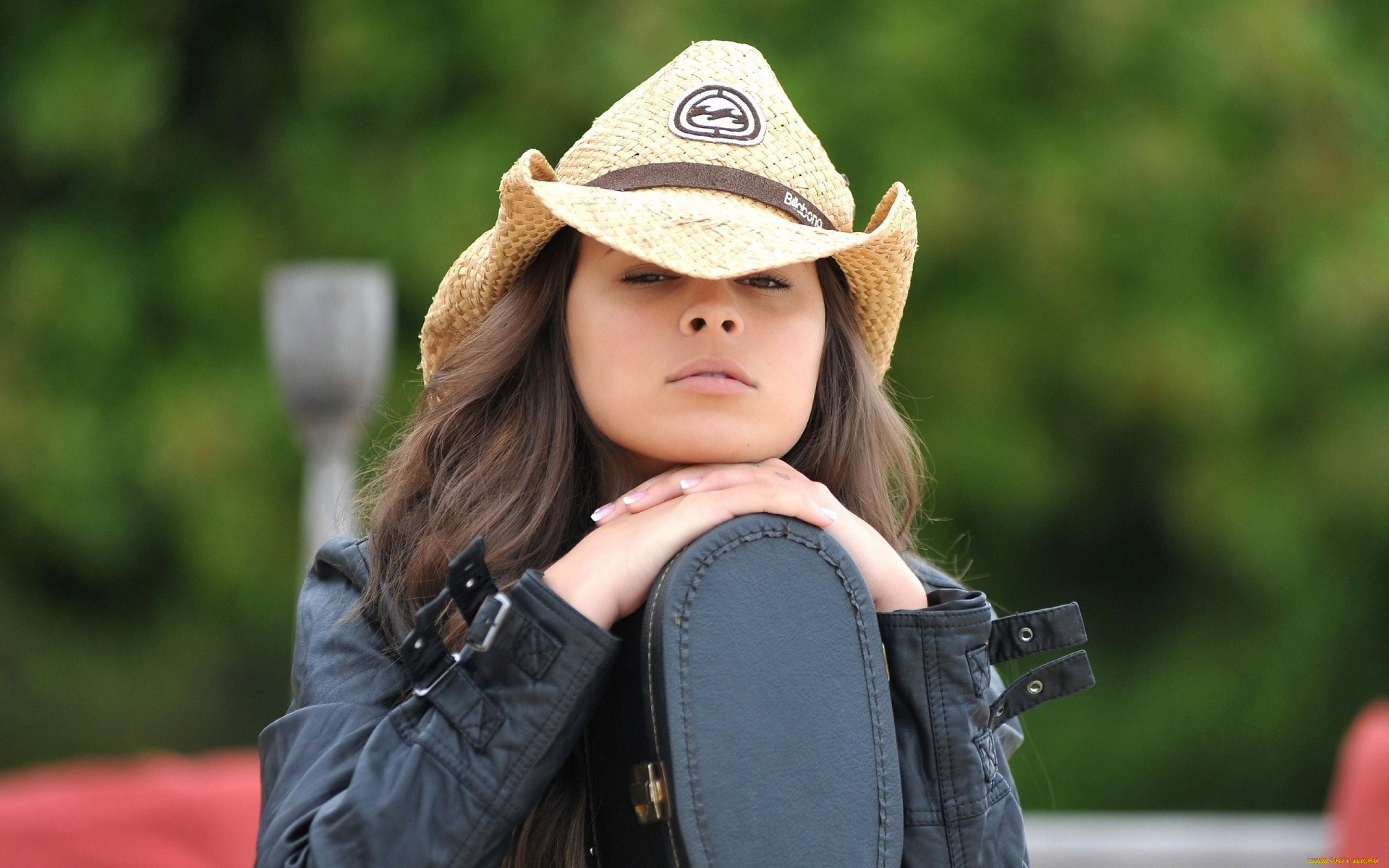 nina, james, девушки, nina, james, девушка, модель, брюнетка, красотка, взгляд, поза, шляпа, вестерн