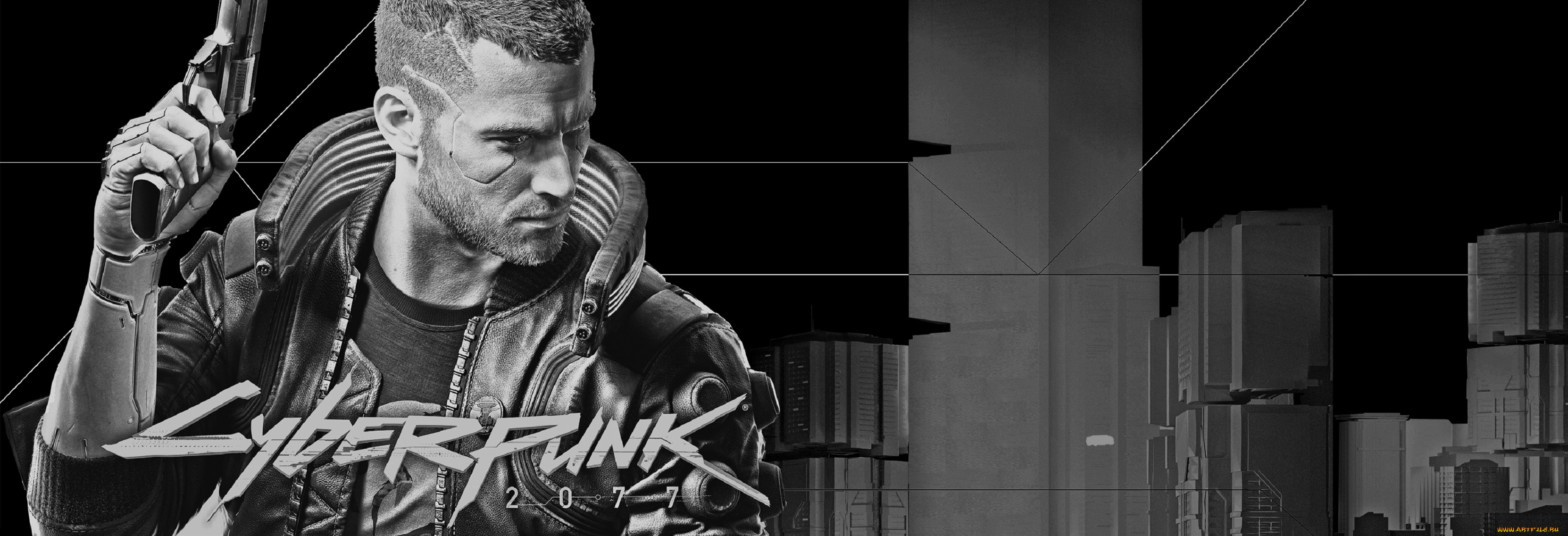 видео, игры, cyberpunk, 2077, cyberpunk, cityscape