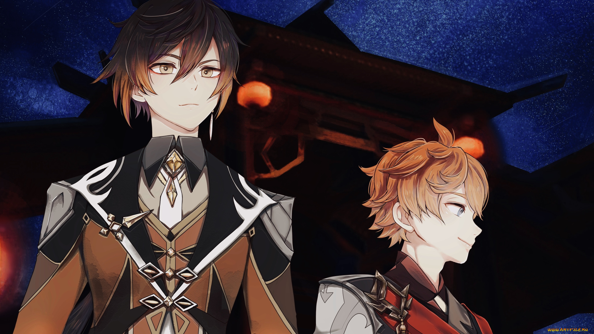 аниме, genshin, impact, genshin, impact