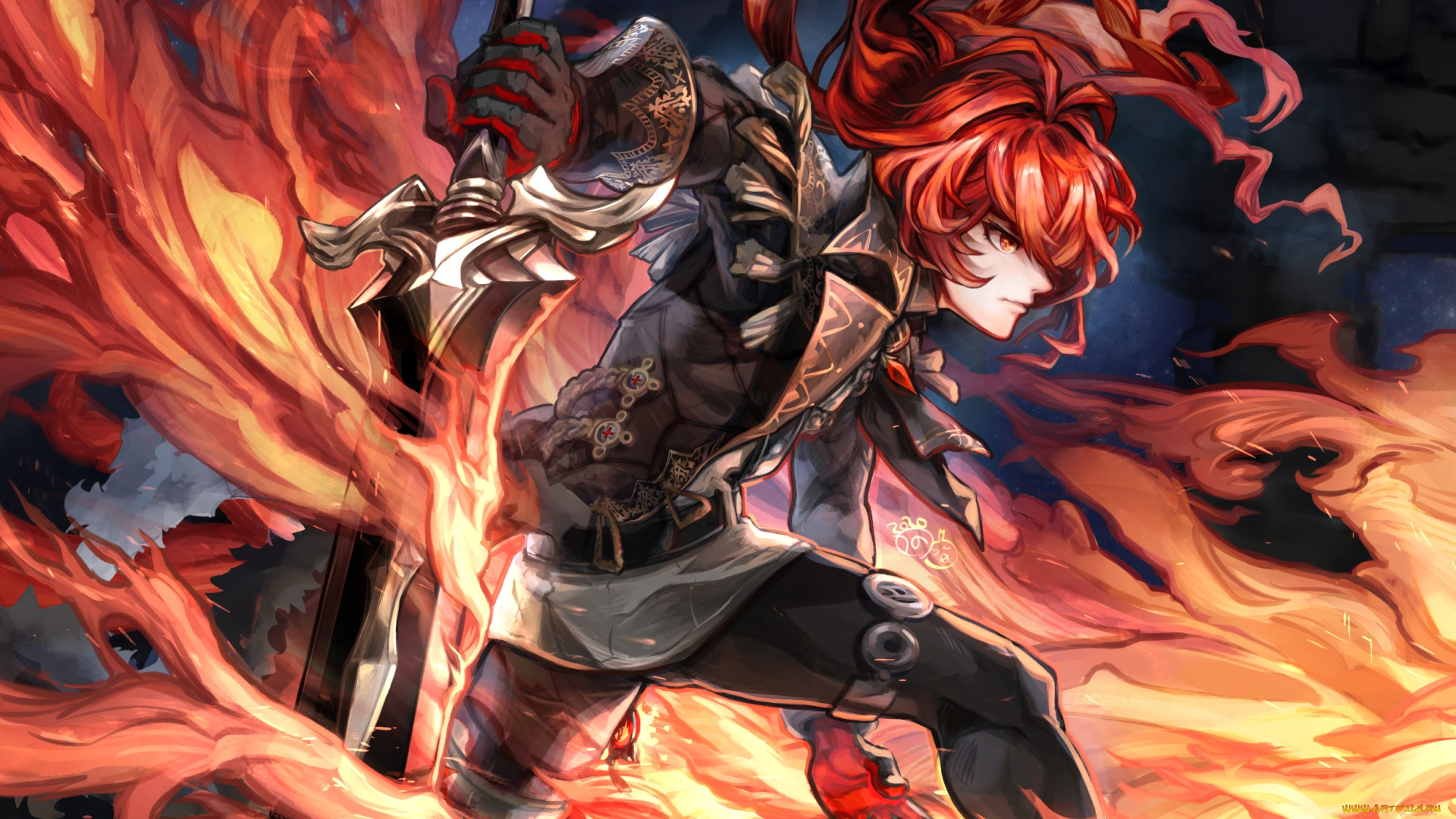 аниме, genshin, impact, genshin, impact