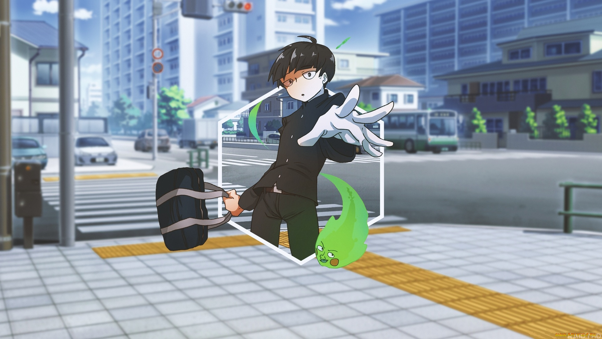 аниме, mob, psycho, 100, моб, психо, 100