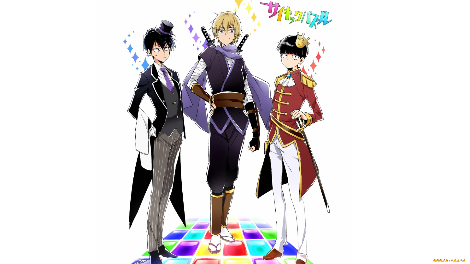 аниме, mob, psycho, 100, моб, психо, 100