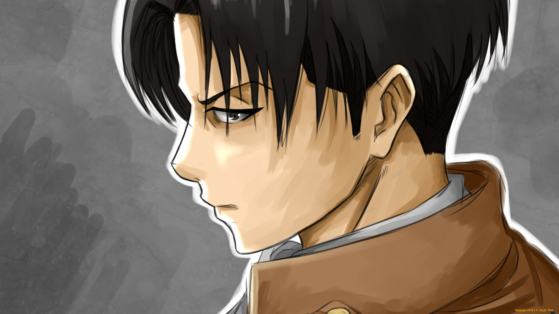 аниме, shingeki, no, kyojin, атака, титанов