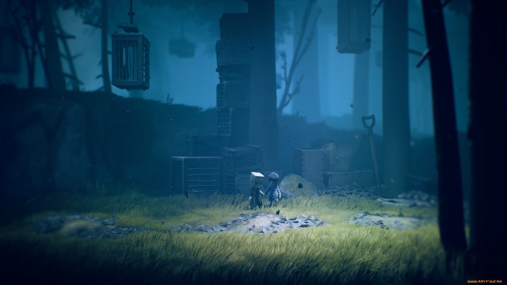 видео, игры, little, nightmares, little, nightmares, ii