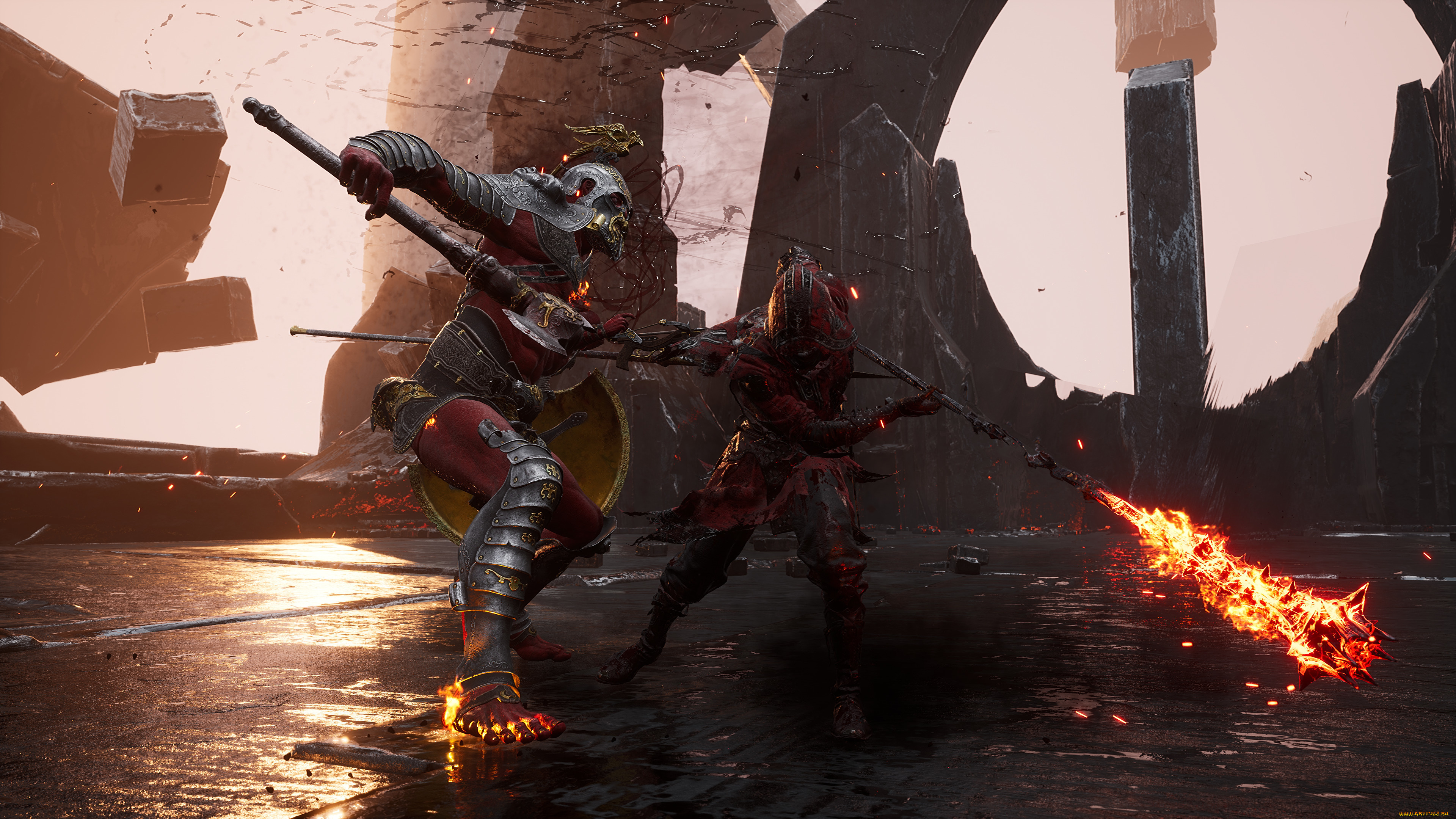 mortal, shell, видео, игры, mortal, shell