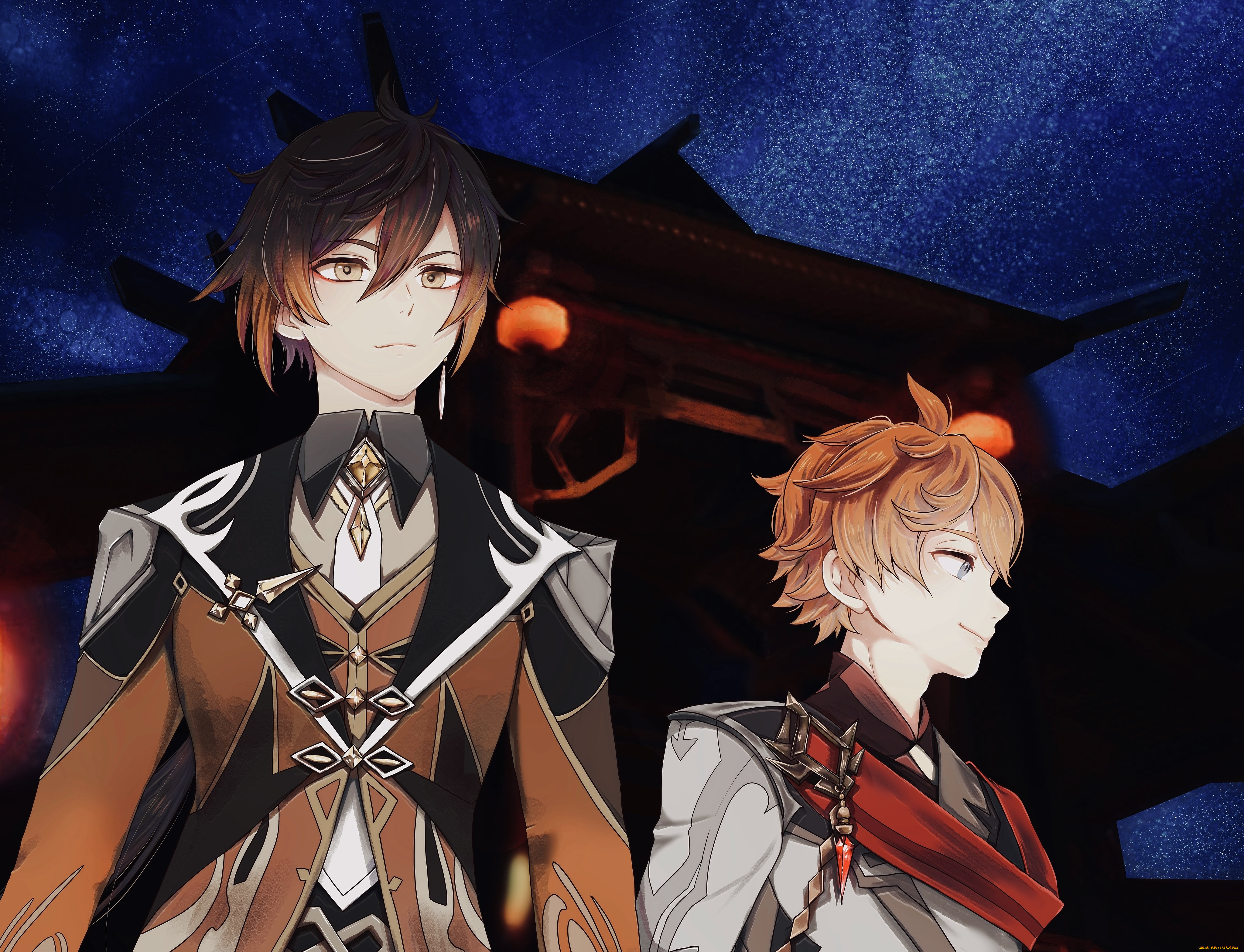 аниме, genshin, impact, genshin, impact